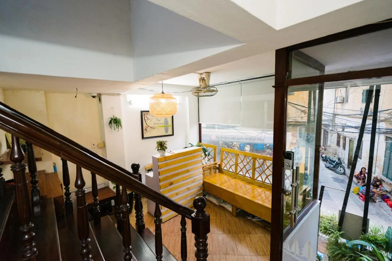 Lobby or reception in The Autumn Homestay
