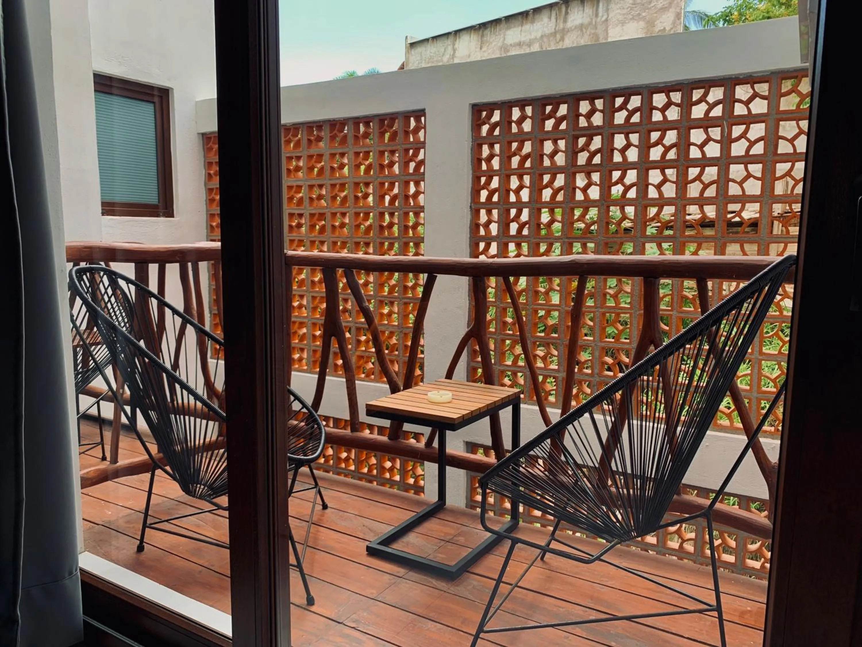 Balcony/Terrace in Casa Makawe ONLY ADULTS