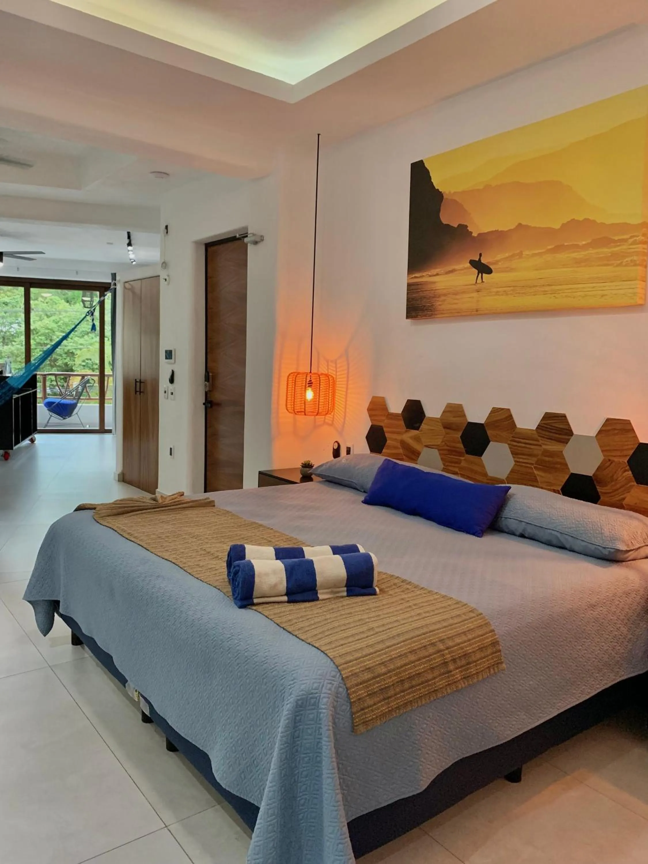 Bed in Casa Makawe ONLY ADULTS