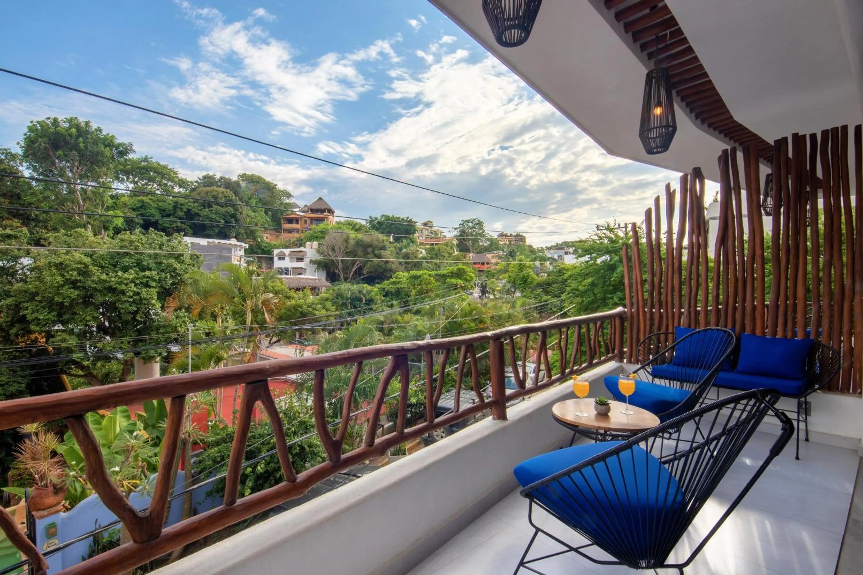 Balcony/Terrace in Casa Makawe ONLY ADULTS