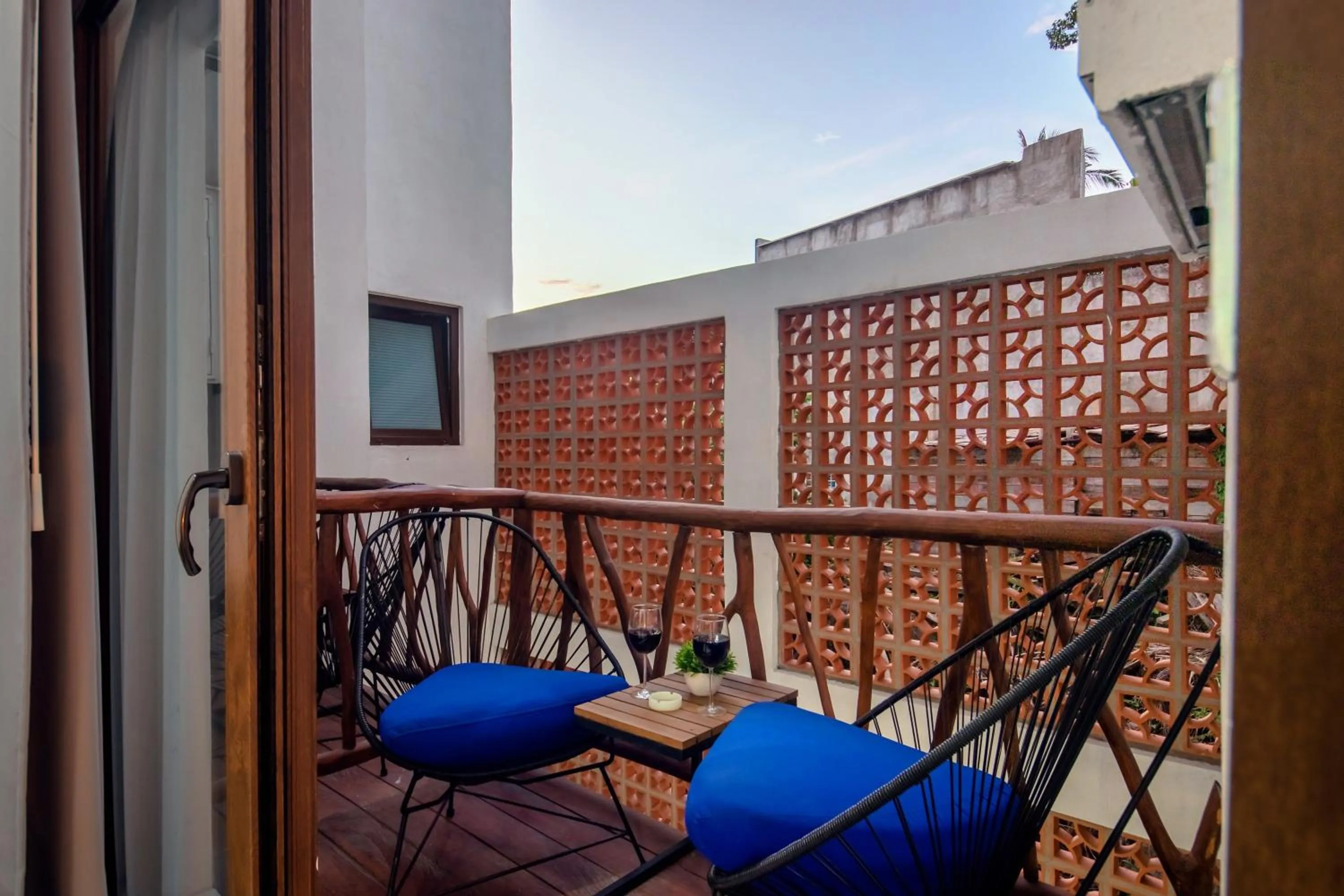 Balcony/Terrace in Casa Makawe ONLY ADULTS