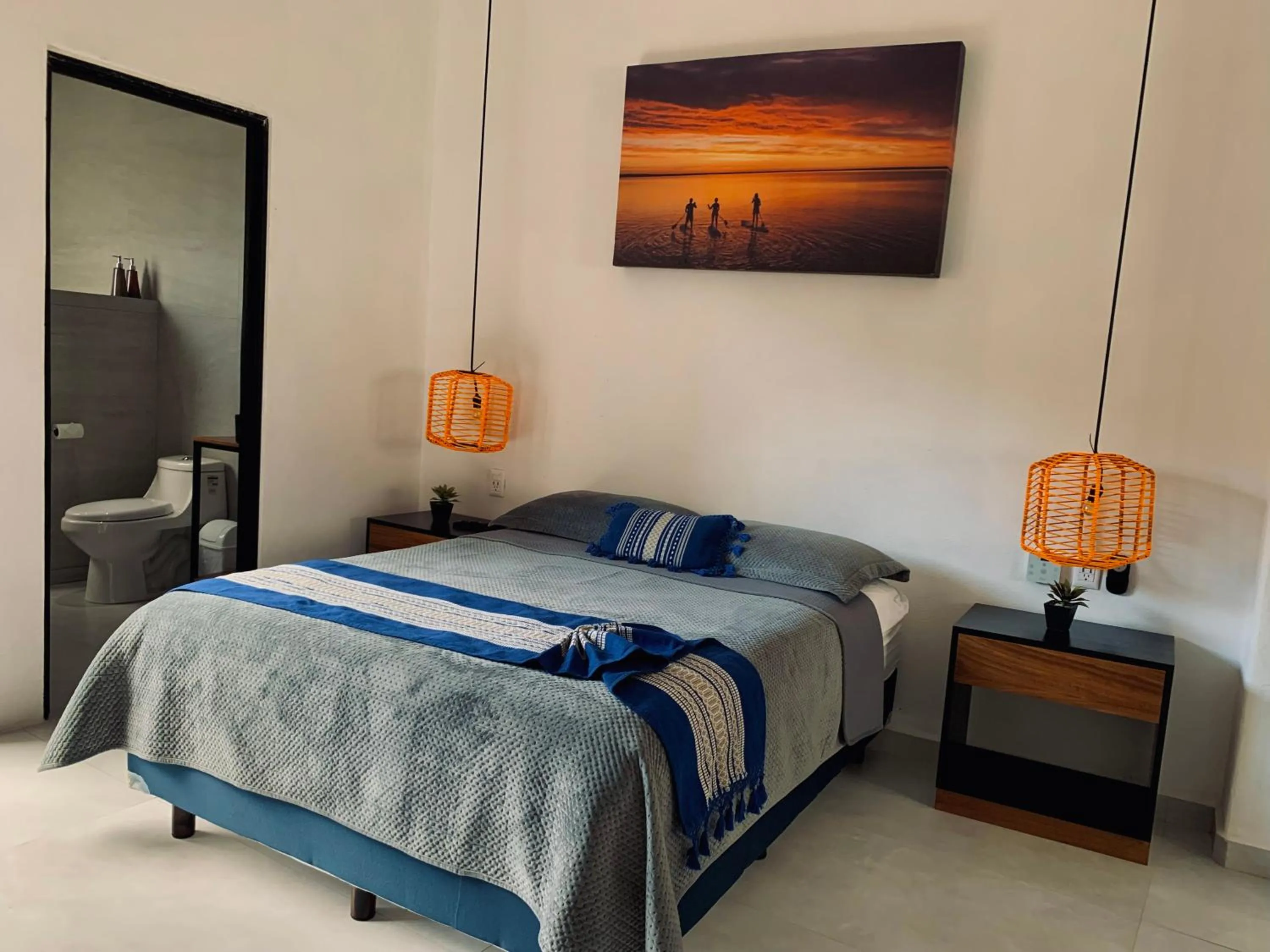 Bed in Casa Makawe ONLY ADULTS