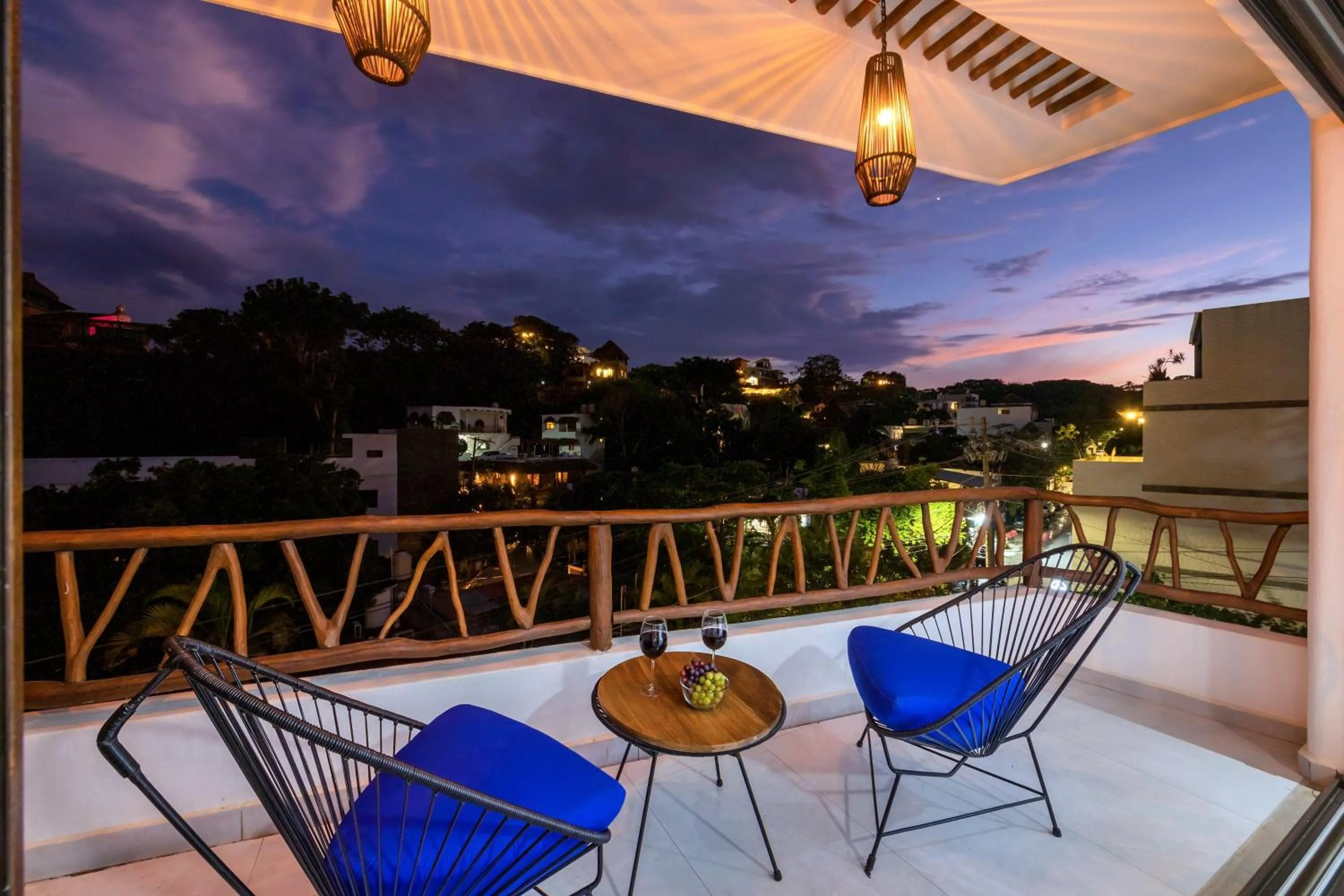 Balcony/Terrace in Casa Makawe ONLY ADULTS