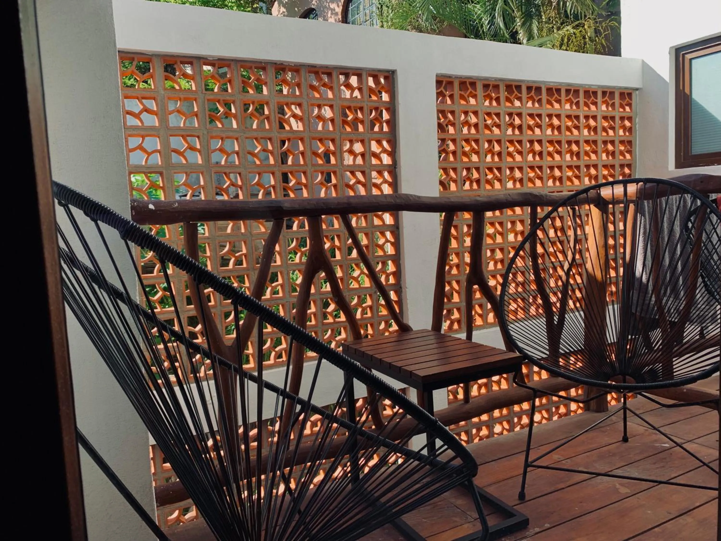 Balcony/Terrace in Casa Makawe ONLY ADULTS