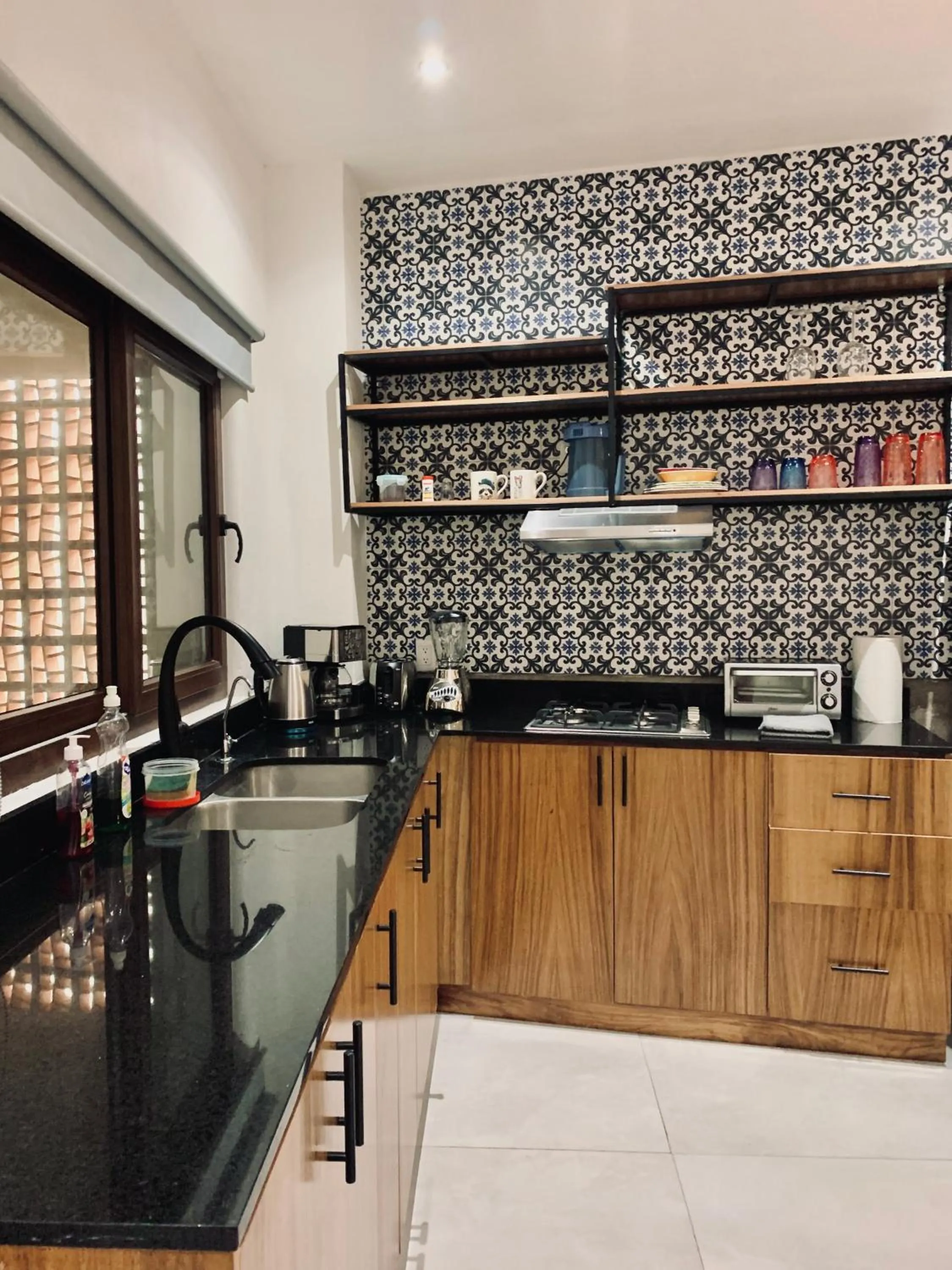 Kitchen or kitchenette in Casa Makawe ONLY ADULTS