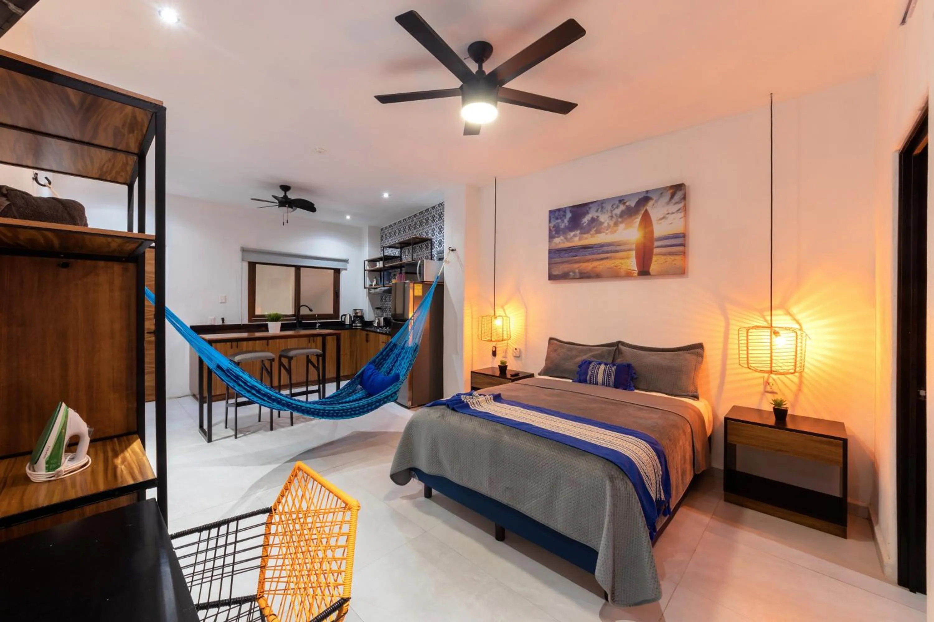 Bed in Casa Makawe ONLY ADULTS