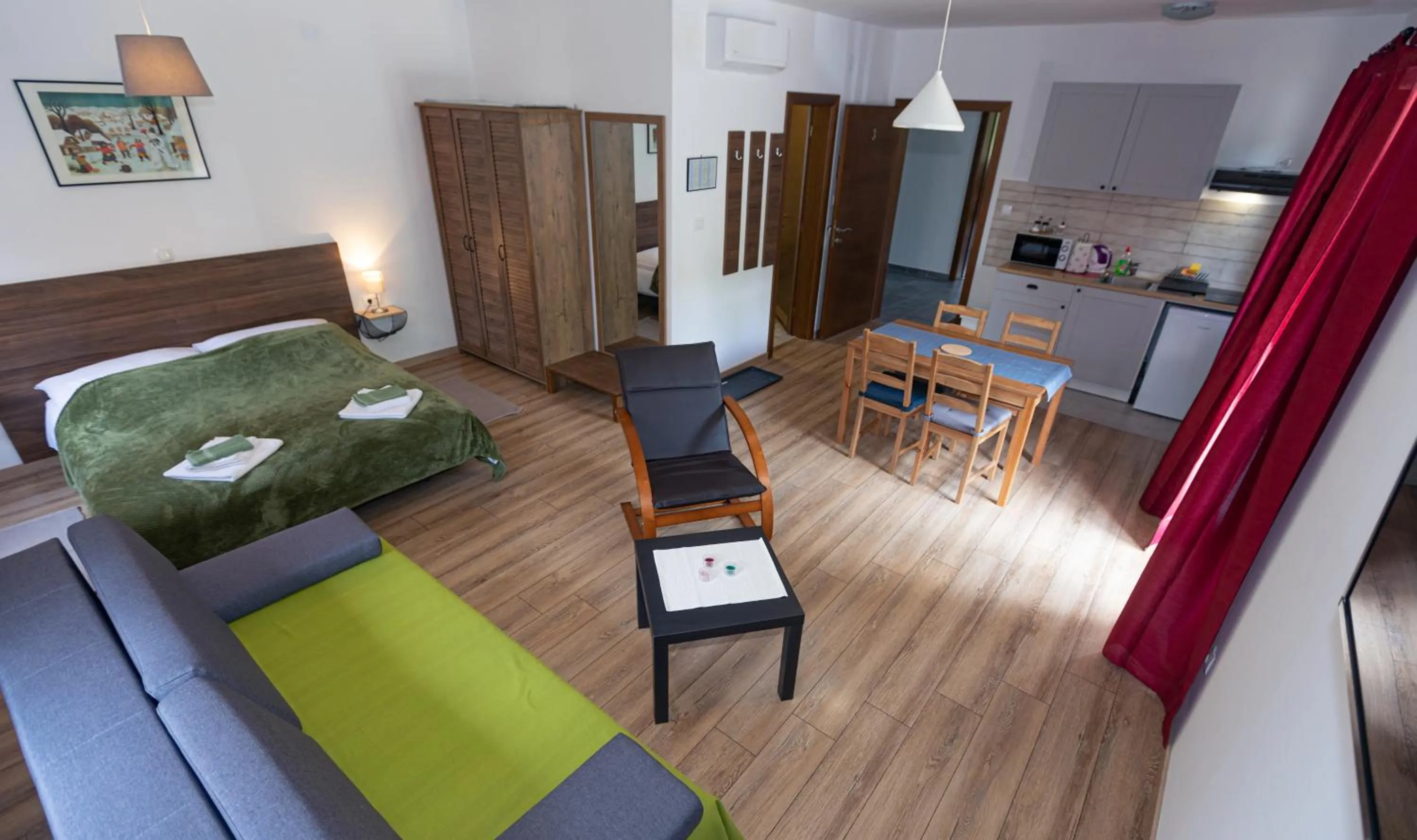 Bed in B&B Green Serenity Plitvice Lakes