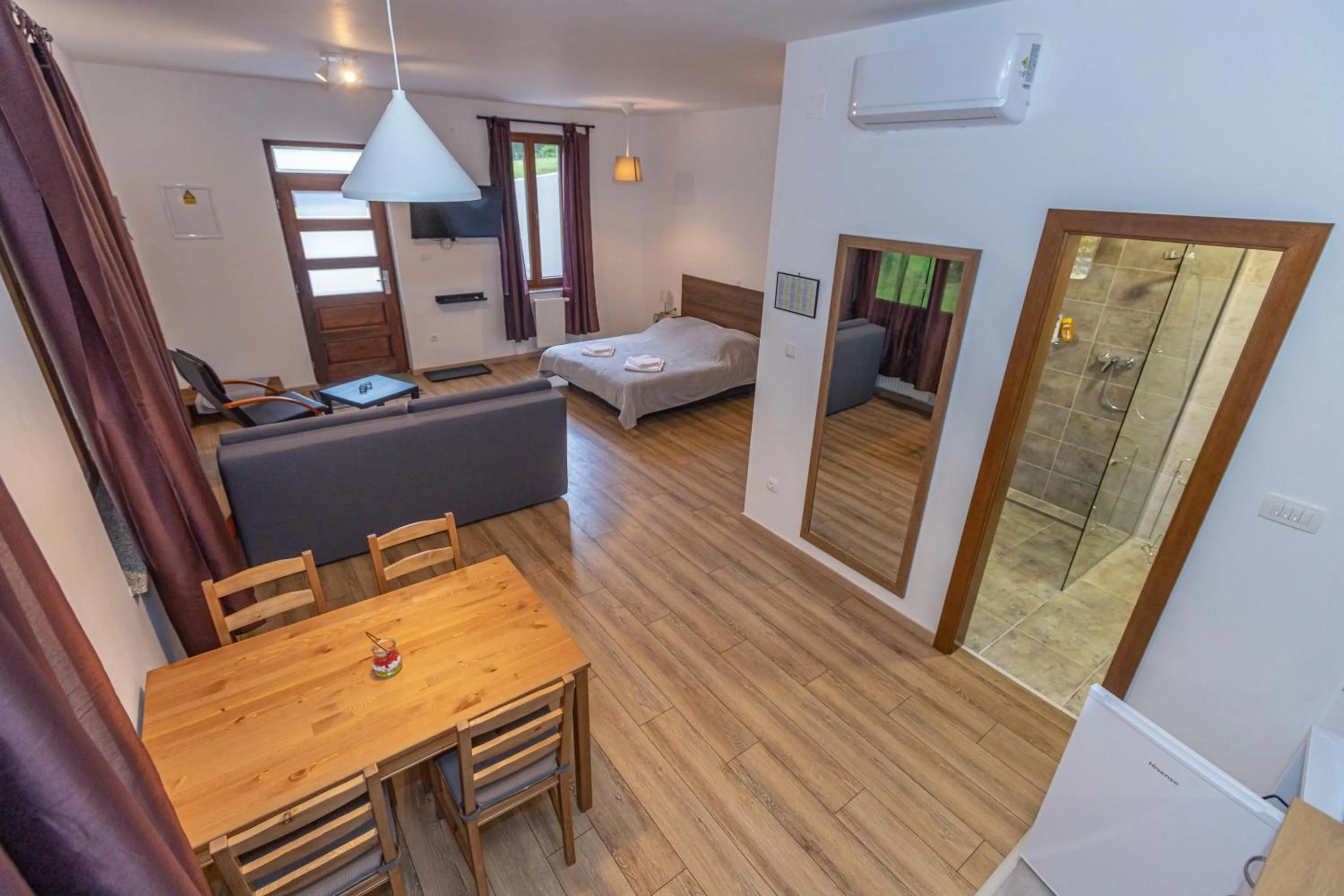 Photo of the whole room, Bed in B&B Green Serenity Plitvice Lakes