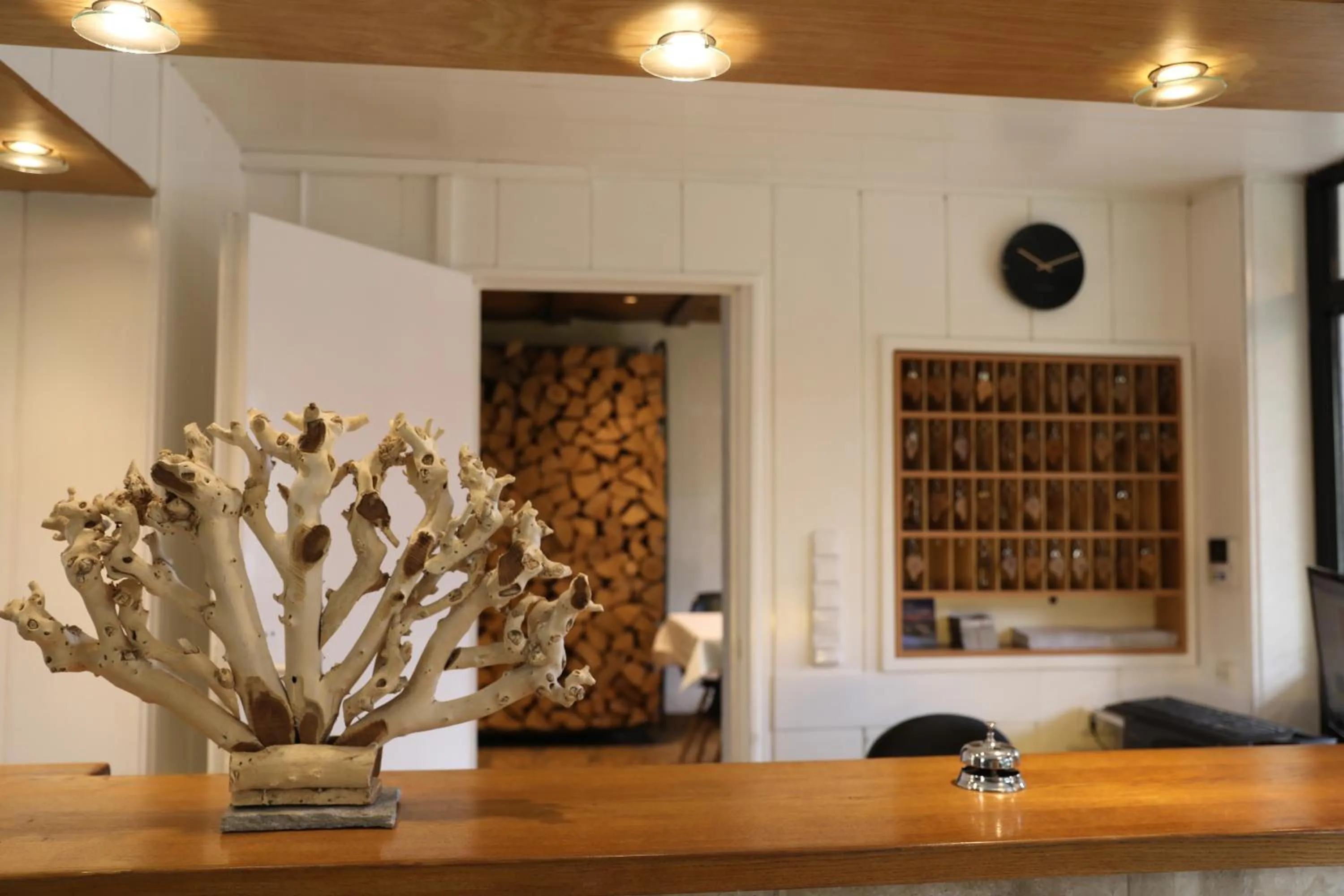 Lobby or reception in Hotel Weinlaube