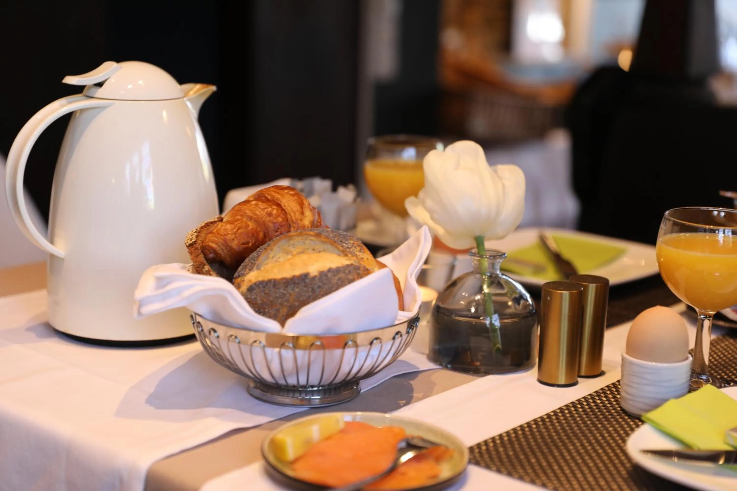 Buffet breakfast in Hotel Weinlaube