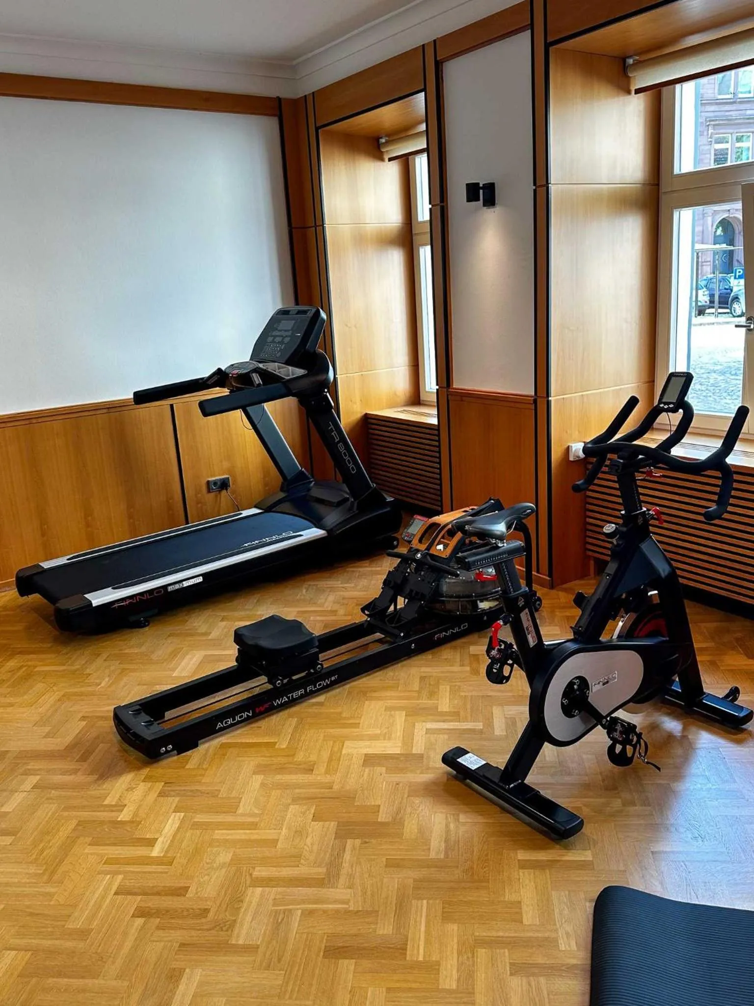 Fitness centre/facilities in Hotel Goldener Knopf