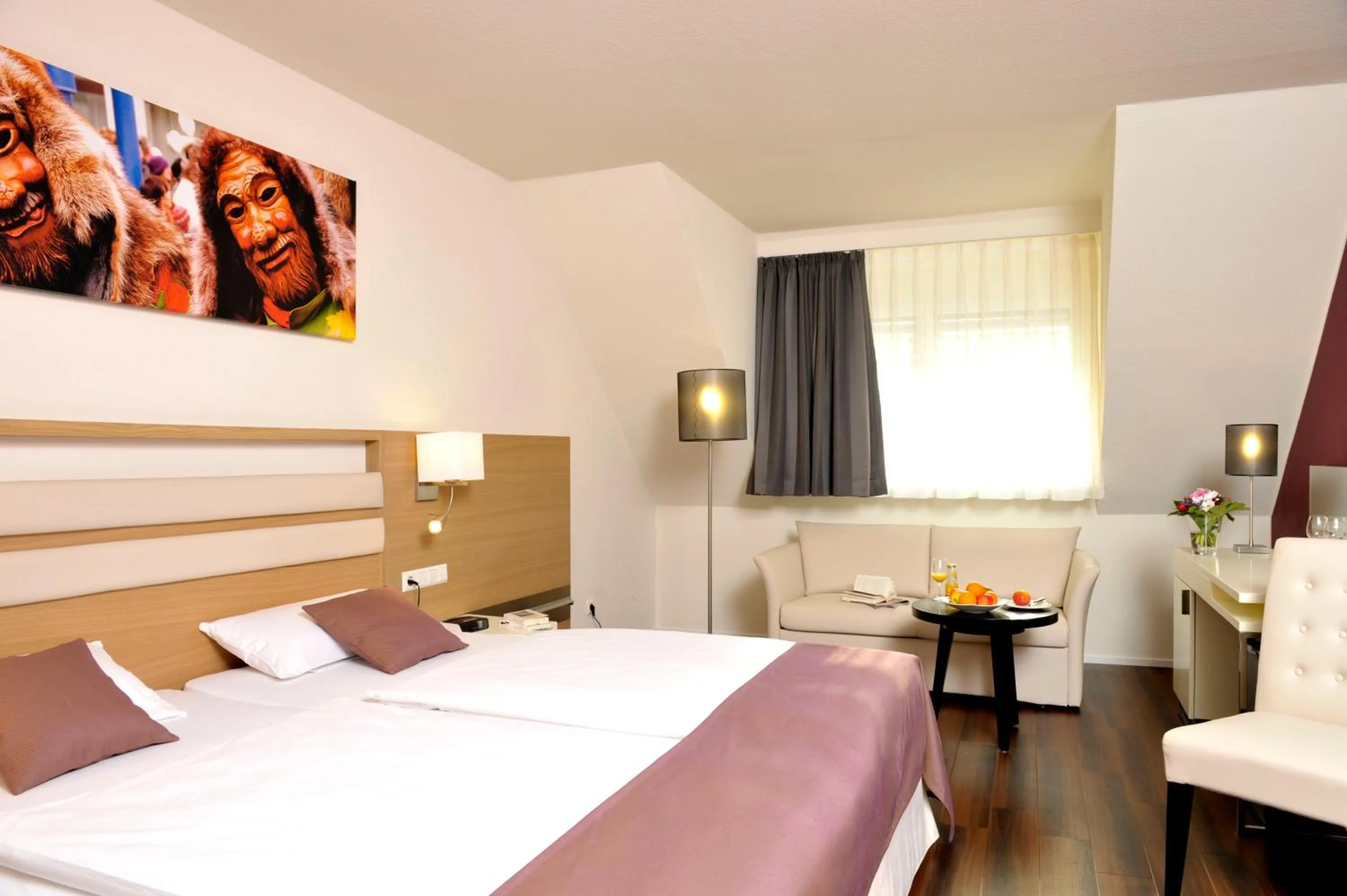 Photo of the whole room, Bed in Hotel Goldener Knopf