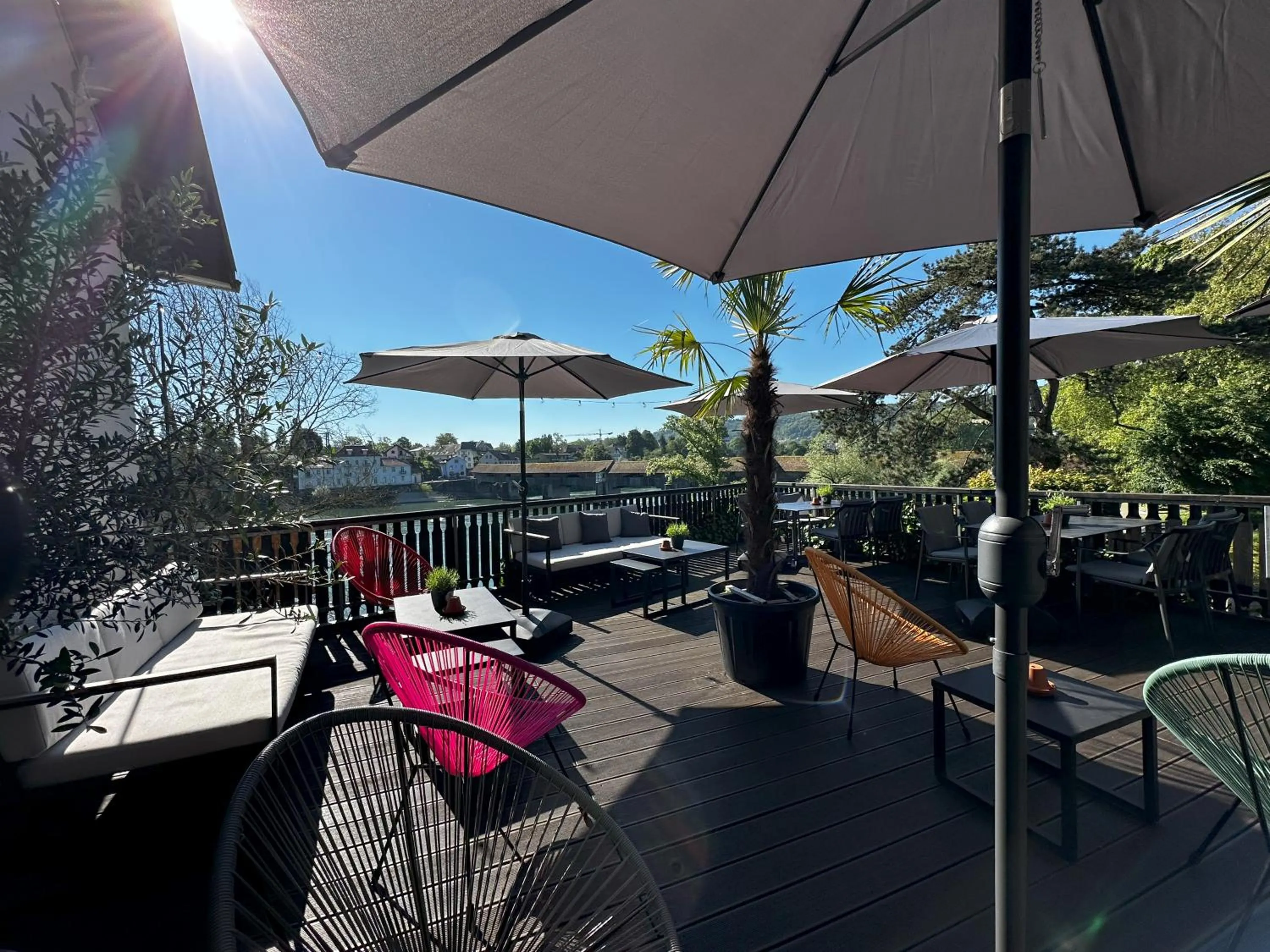 Balcony/Terrace in Hotel Goldener Knopf