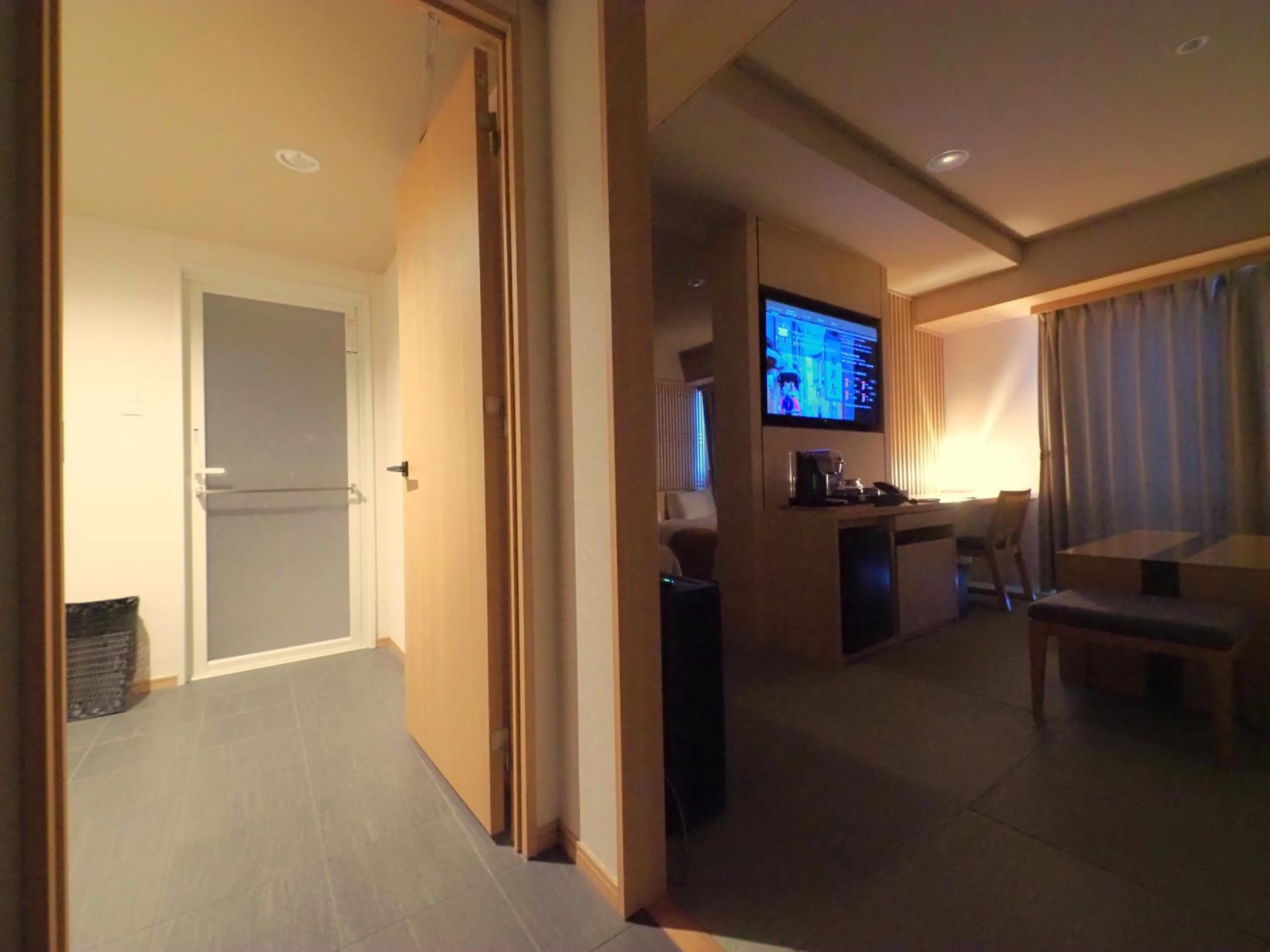 Photo of the whole room, Bed in Henn na Hotel Premier Kyoto Gojo Karasuma -Formerly Watermark Hotel Kyoto-