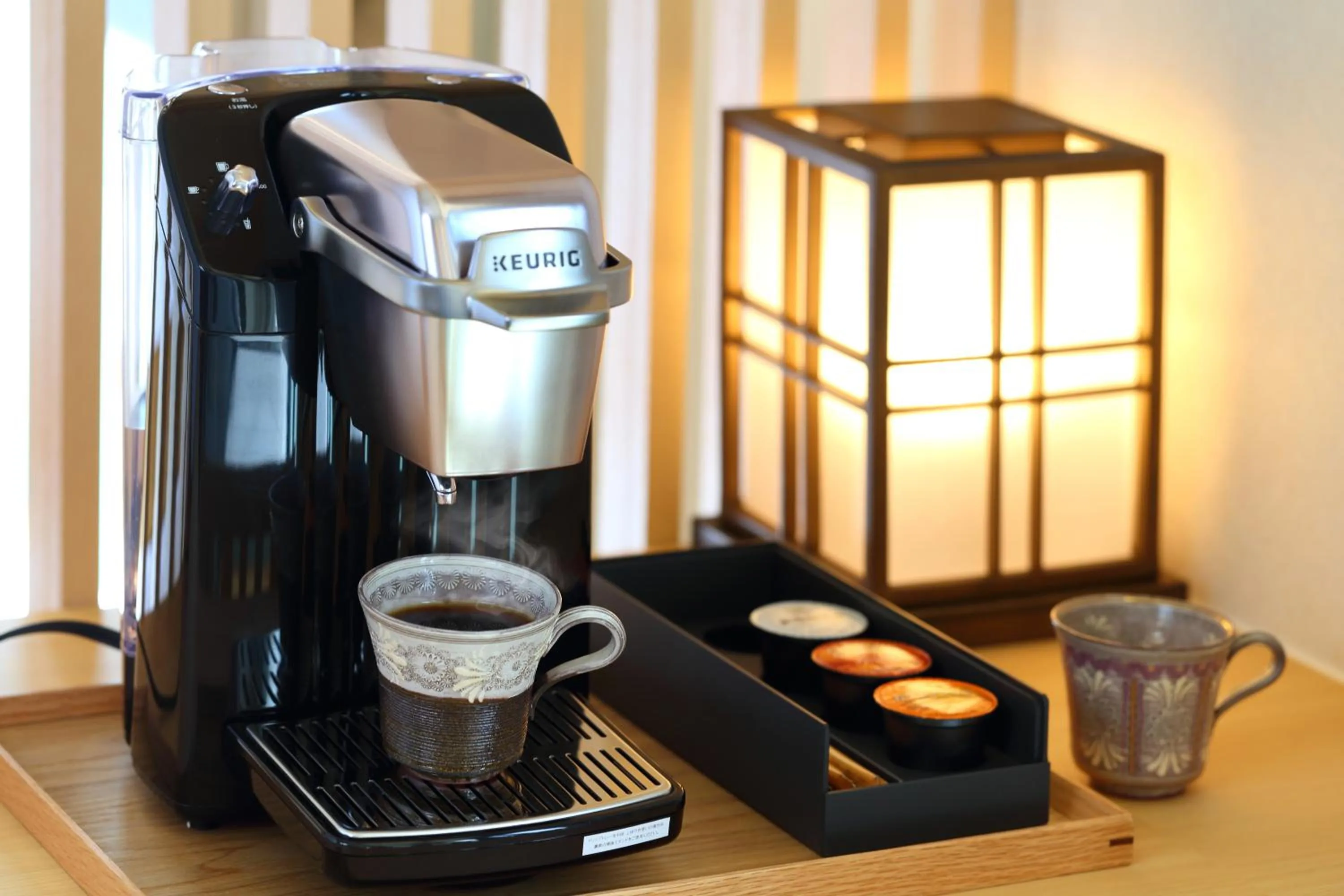 Coffee/tea facilities in Henn na Hotel Premier Kyoto Gojo Karasuma -Formerly Watermark Hotel Kyoto-