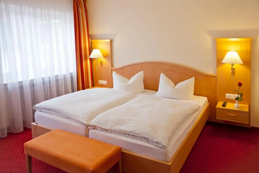 Bed in Hotel Rosenhof