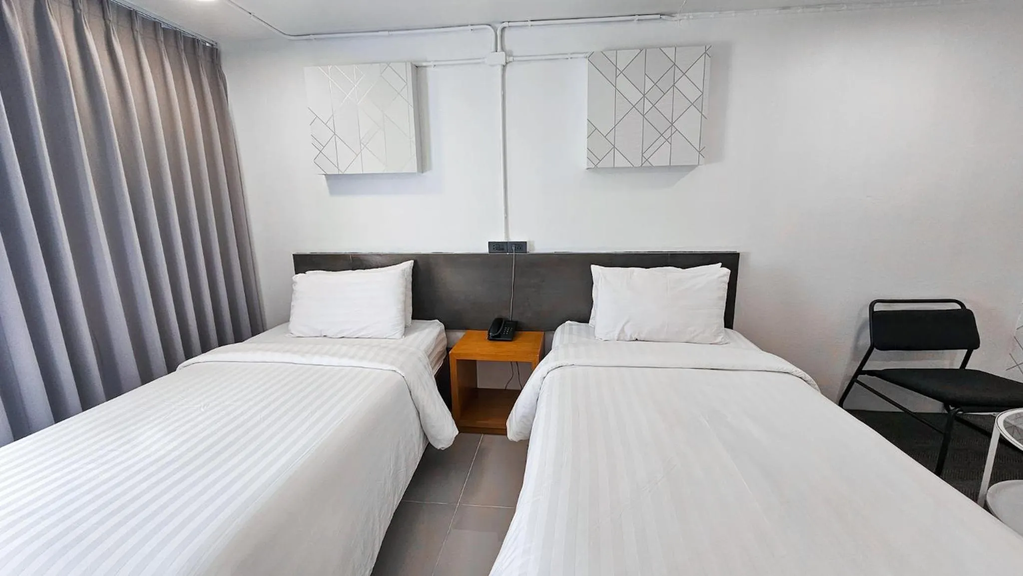 Bed in R1 Nimman Hotel Chiangmai