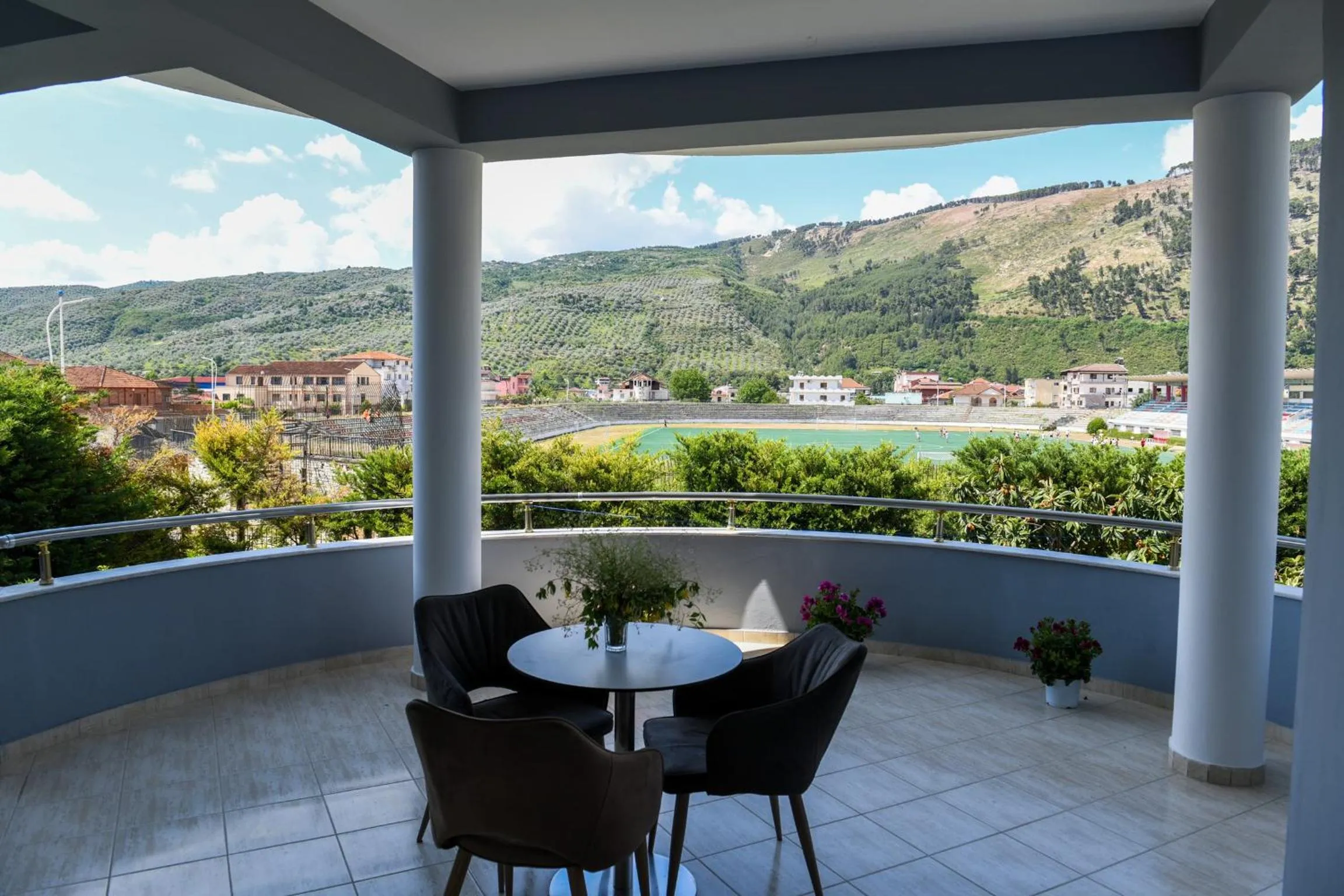 Garden view in Hotel Vila Arbri