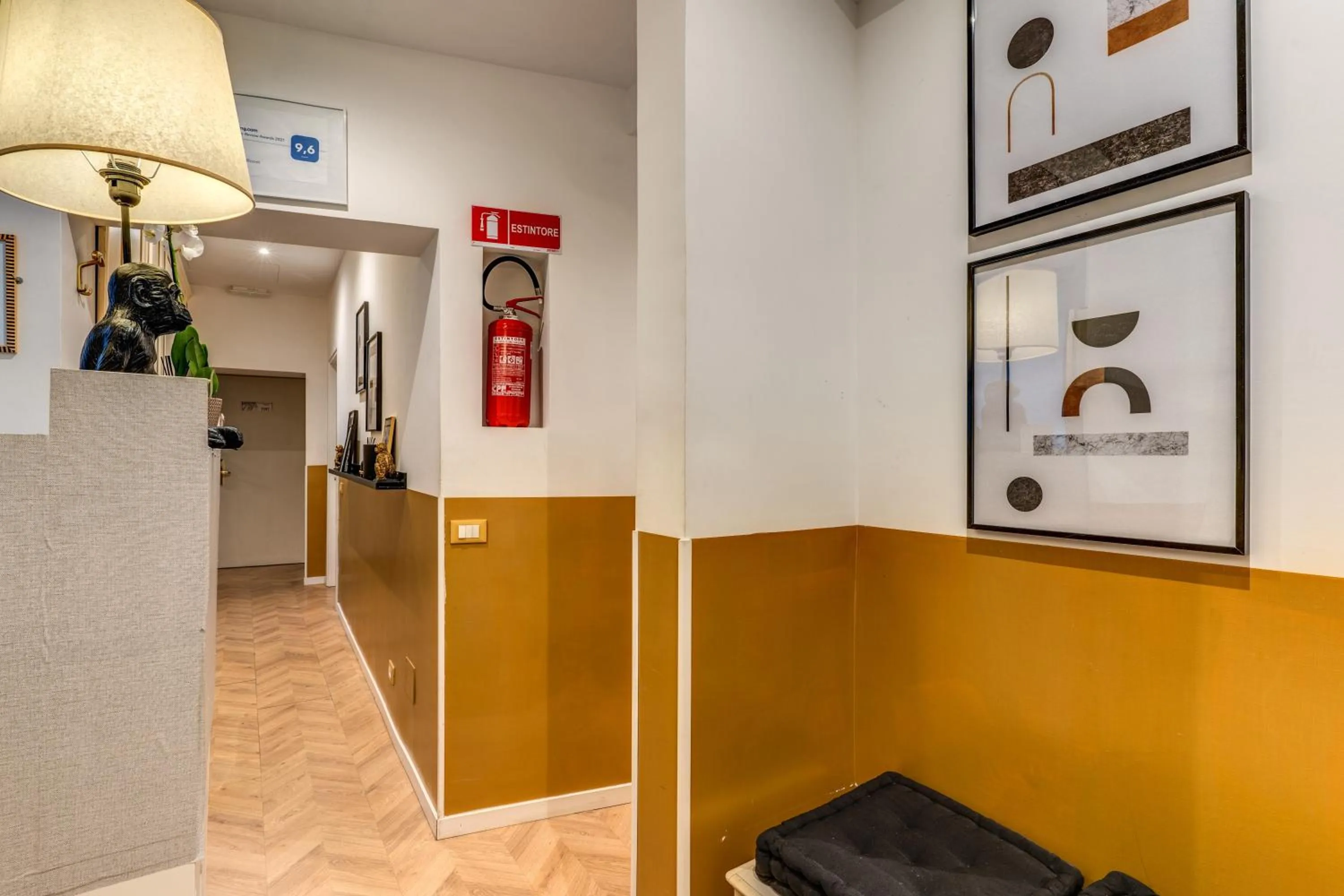 Decorative detail in Baboon Room