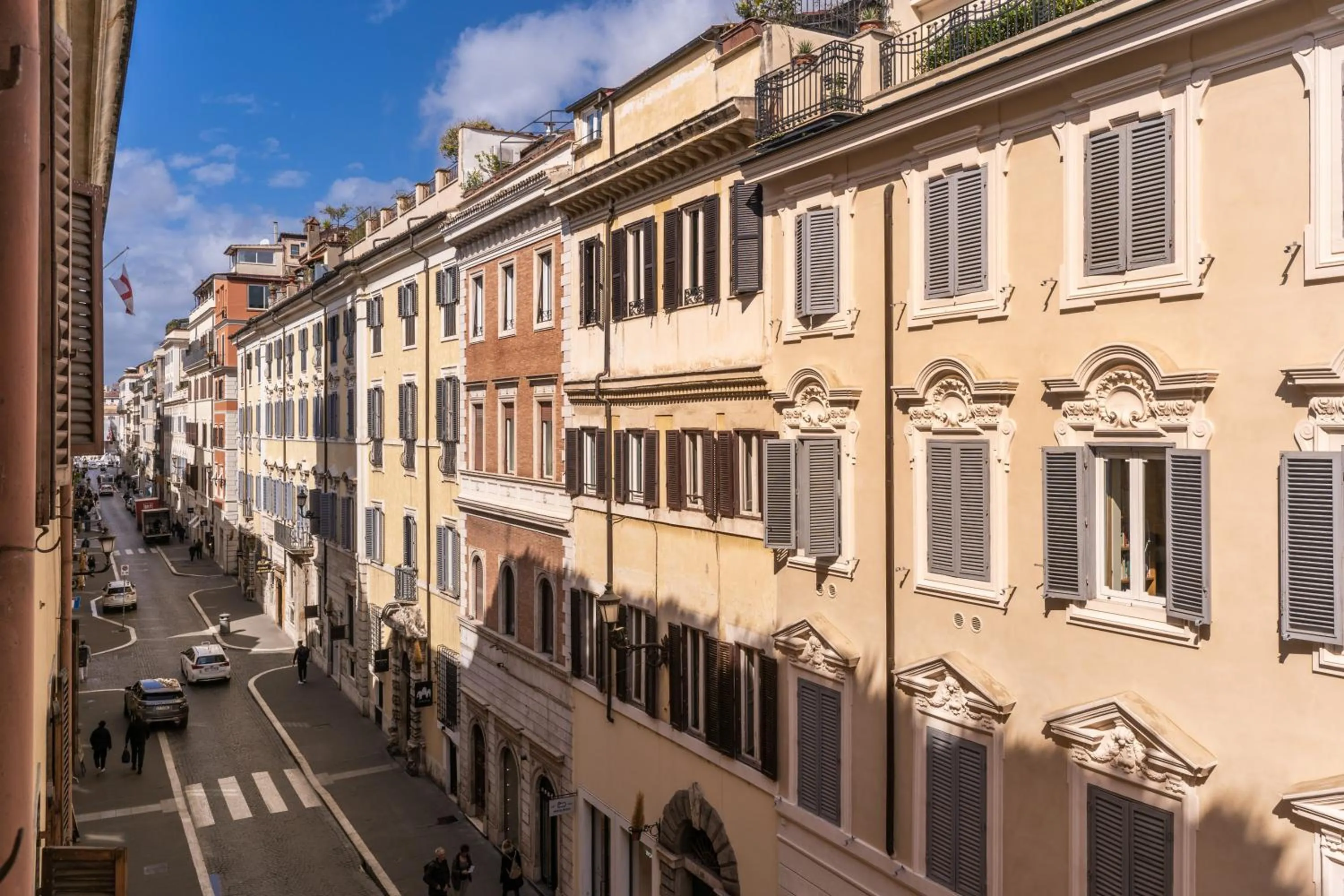 City view in Baboon Room