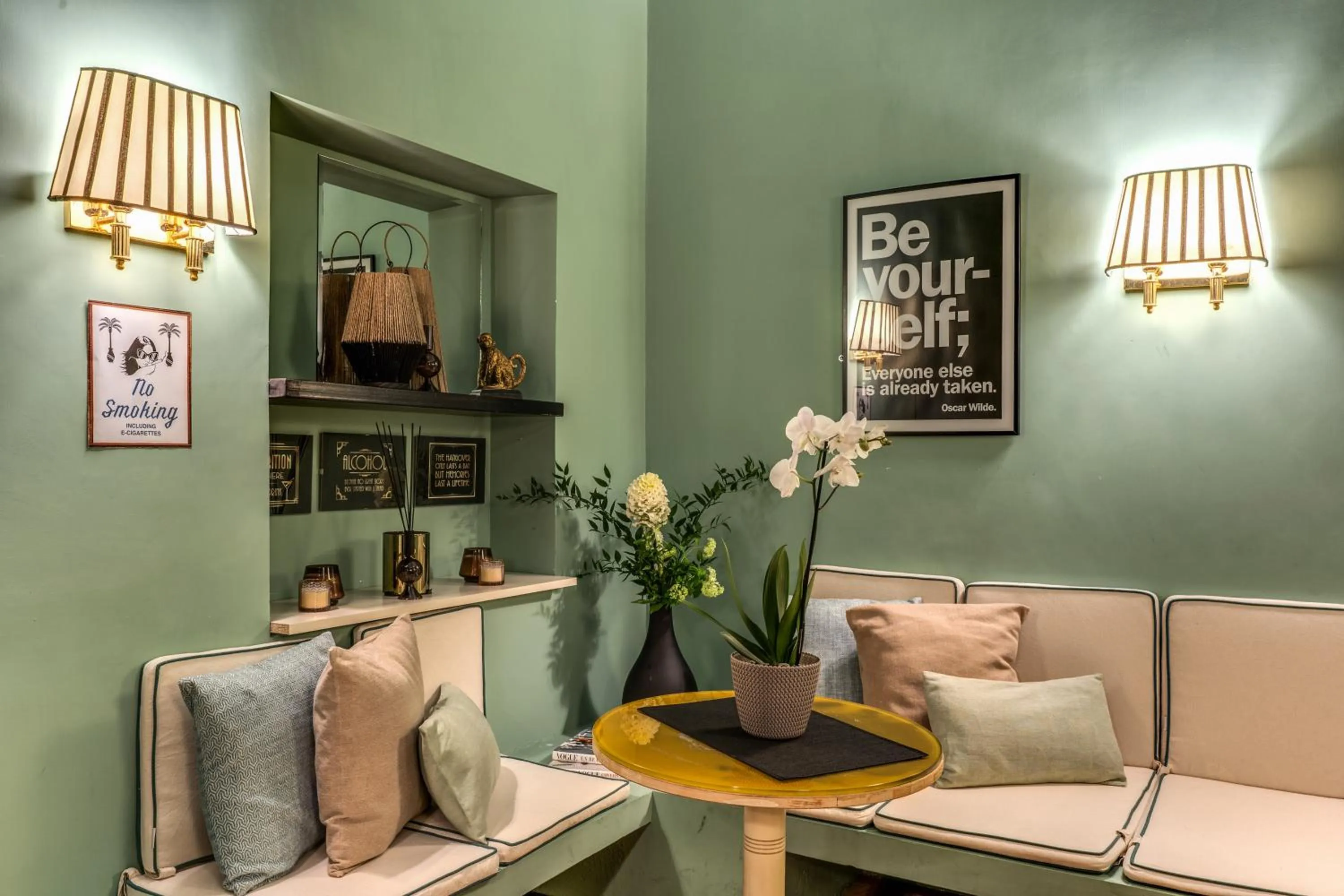 Decorative detail in Baboon Room