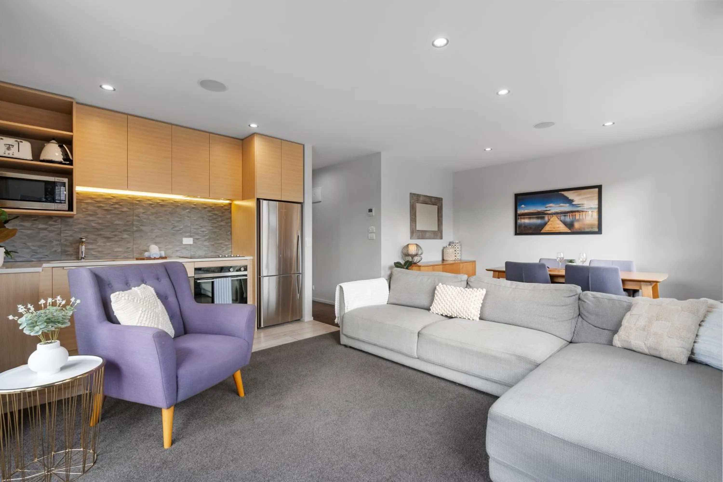 Living room in Tasman Holiday Parks - Te Anau