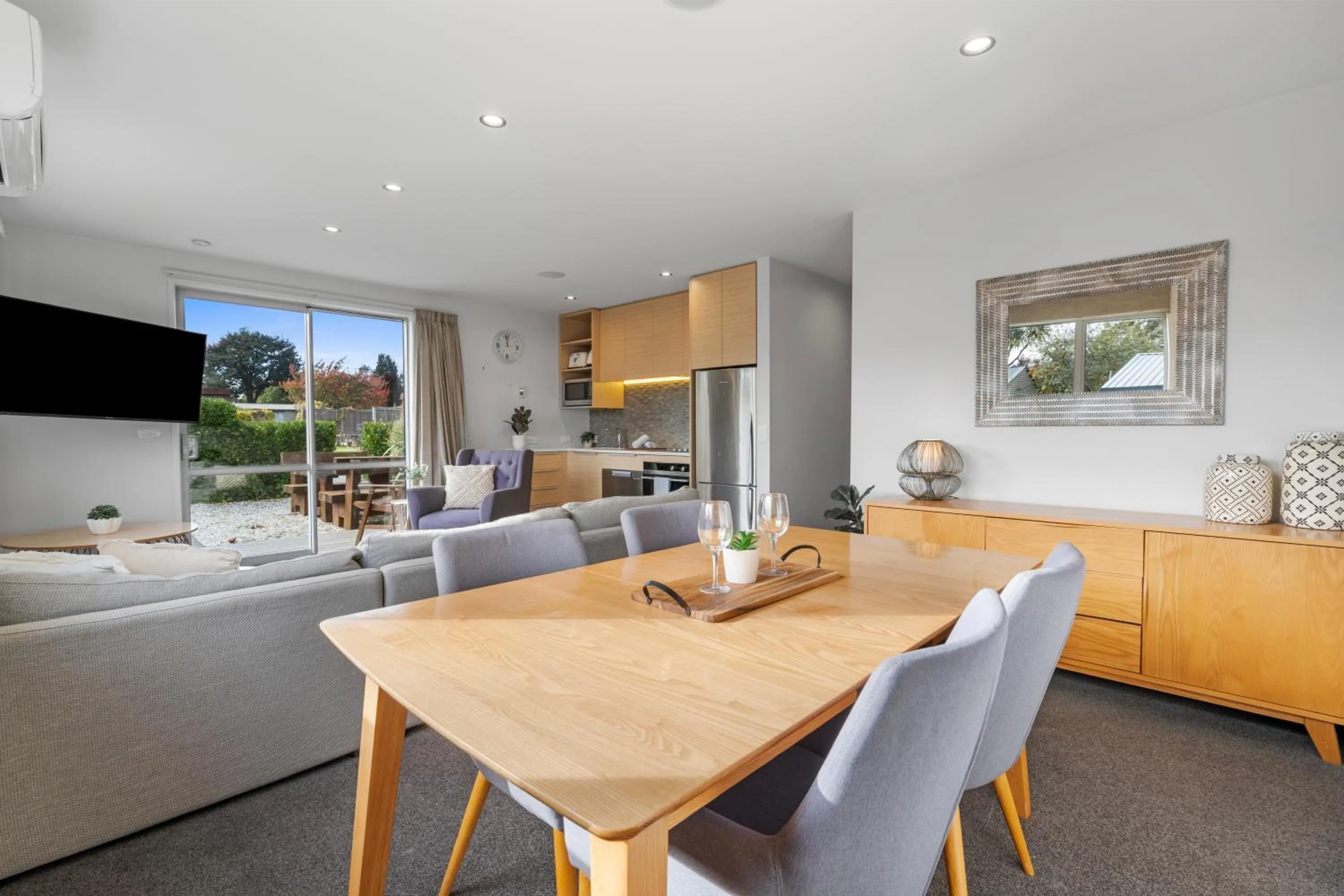 Kitchen or kitchenette in Tasman Holiday Parks - Te Anau