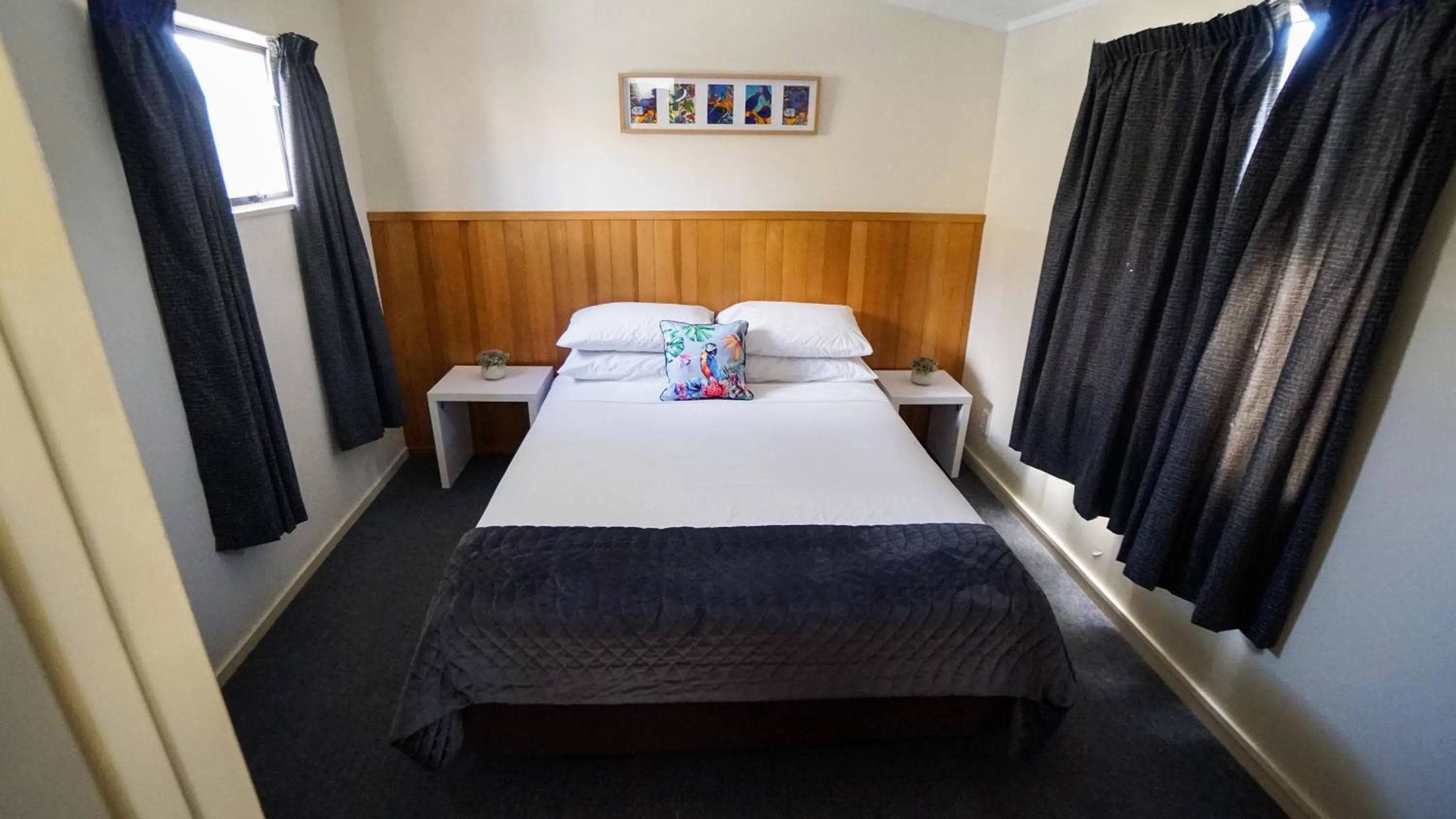 Bed in Whangarei Central Holiday Park