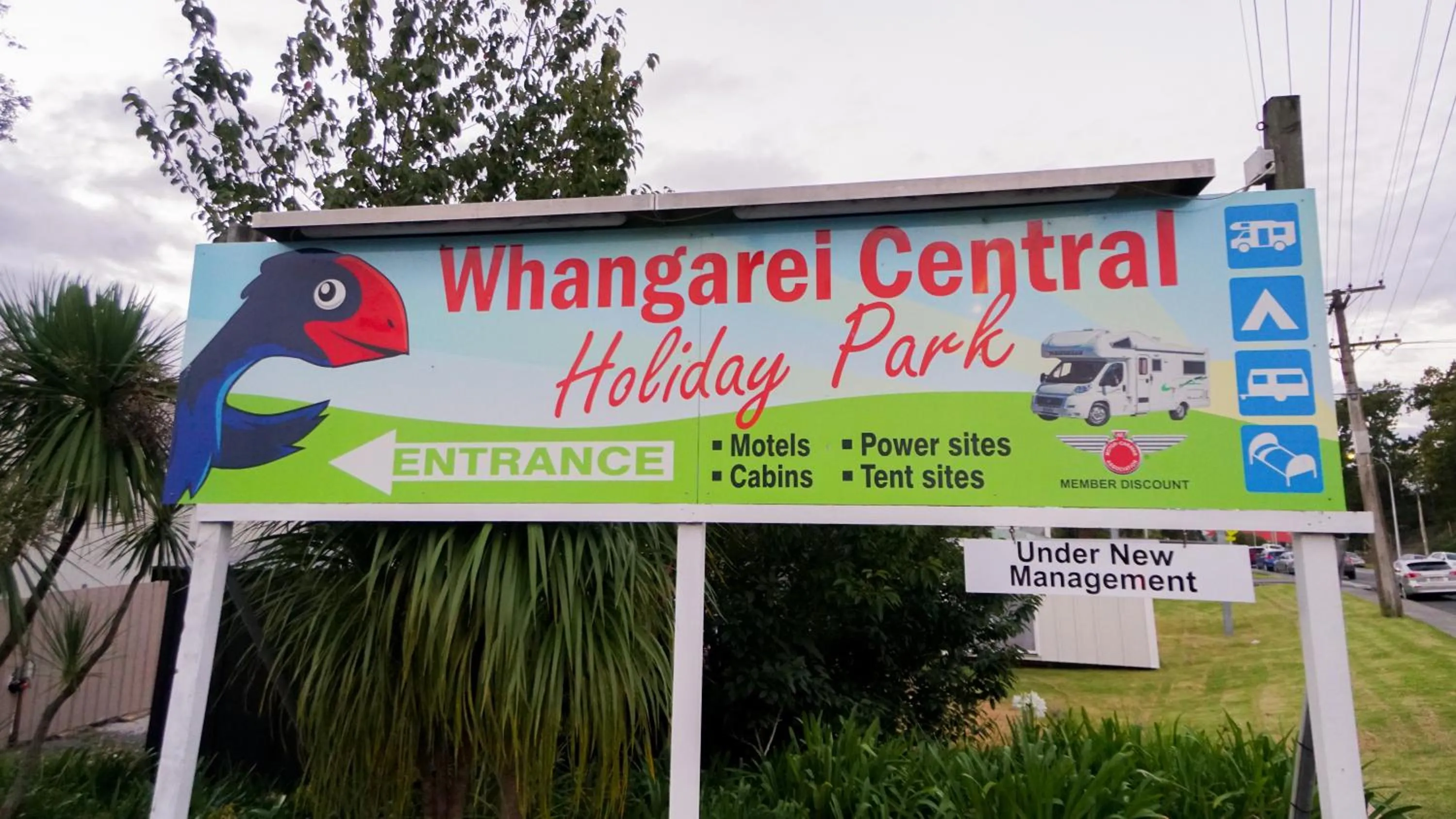 Property logo or sign in Whangarei Central Holiday Park