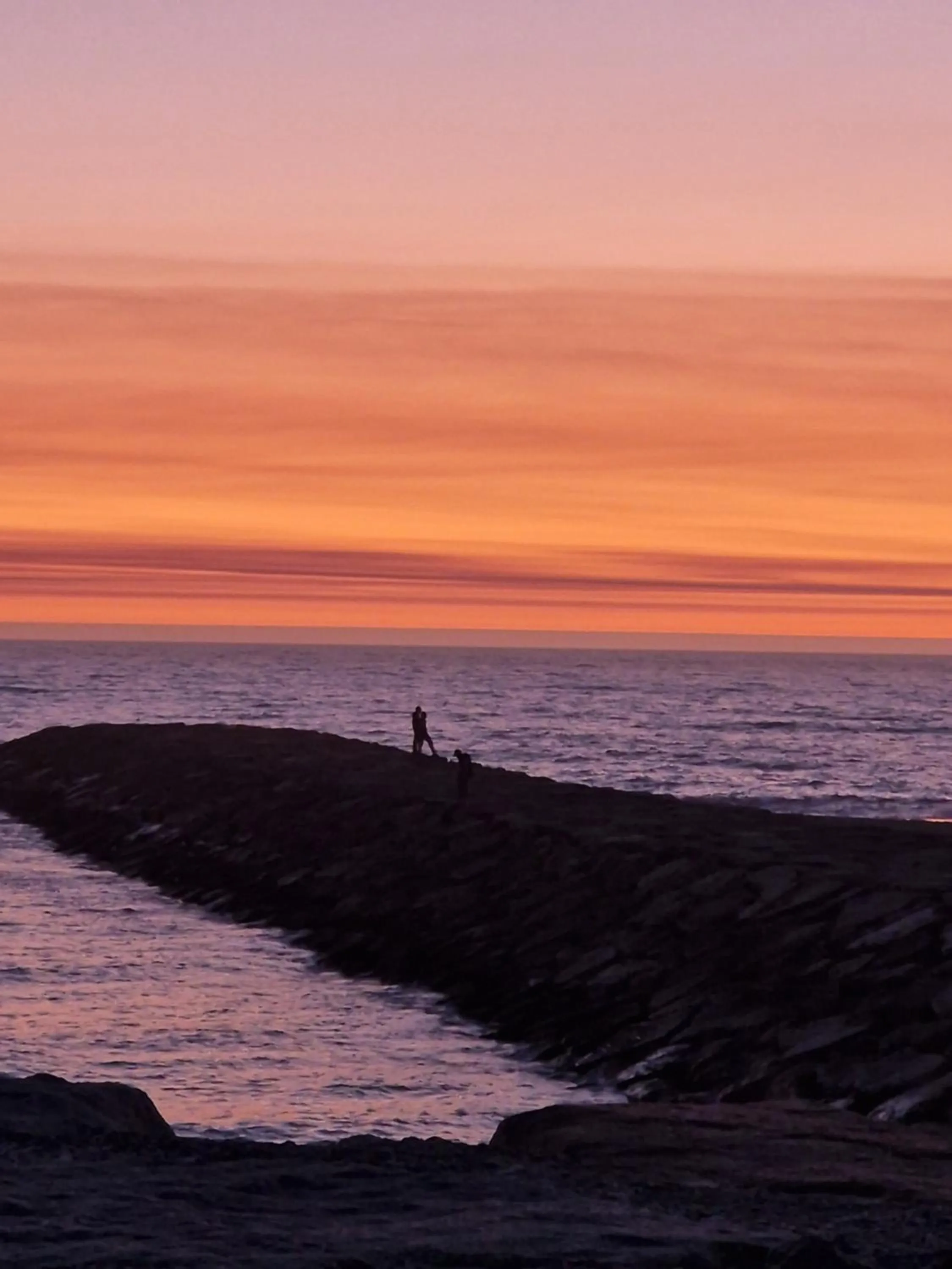 Sunset in Beachwalk guesthouse