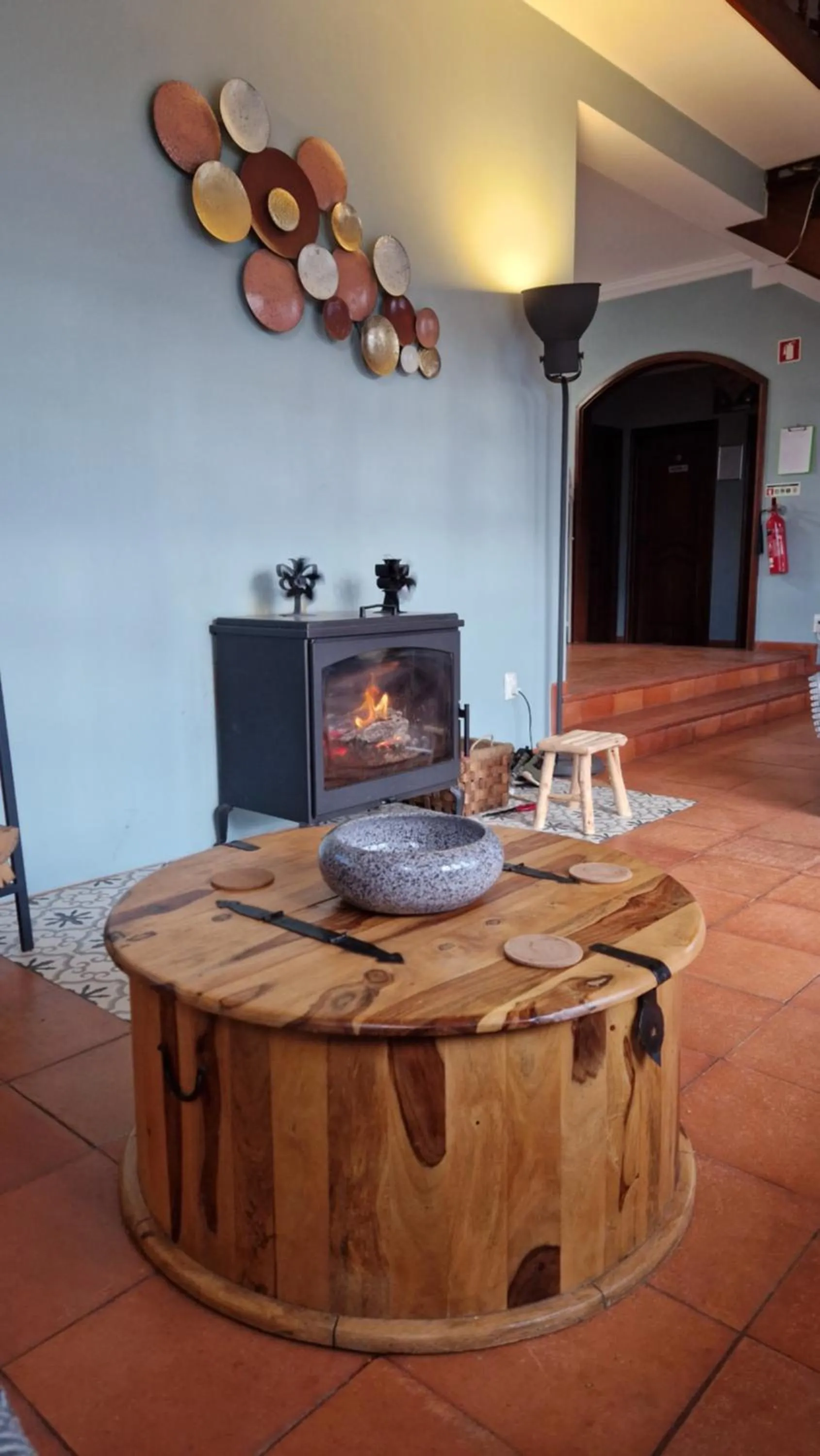 Living room in Beachwalk guesthouse
