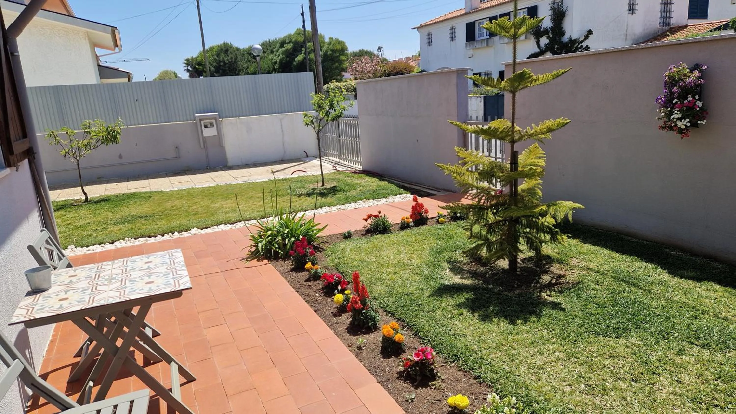 Garden view in Beachwalk guesthouse