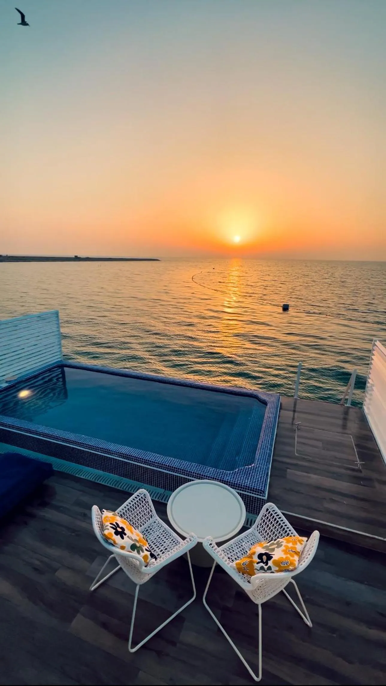 Patio in Jaw Resort & Spa