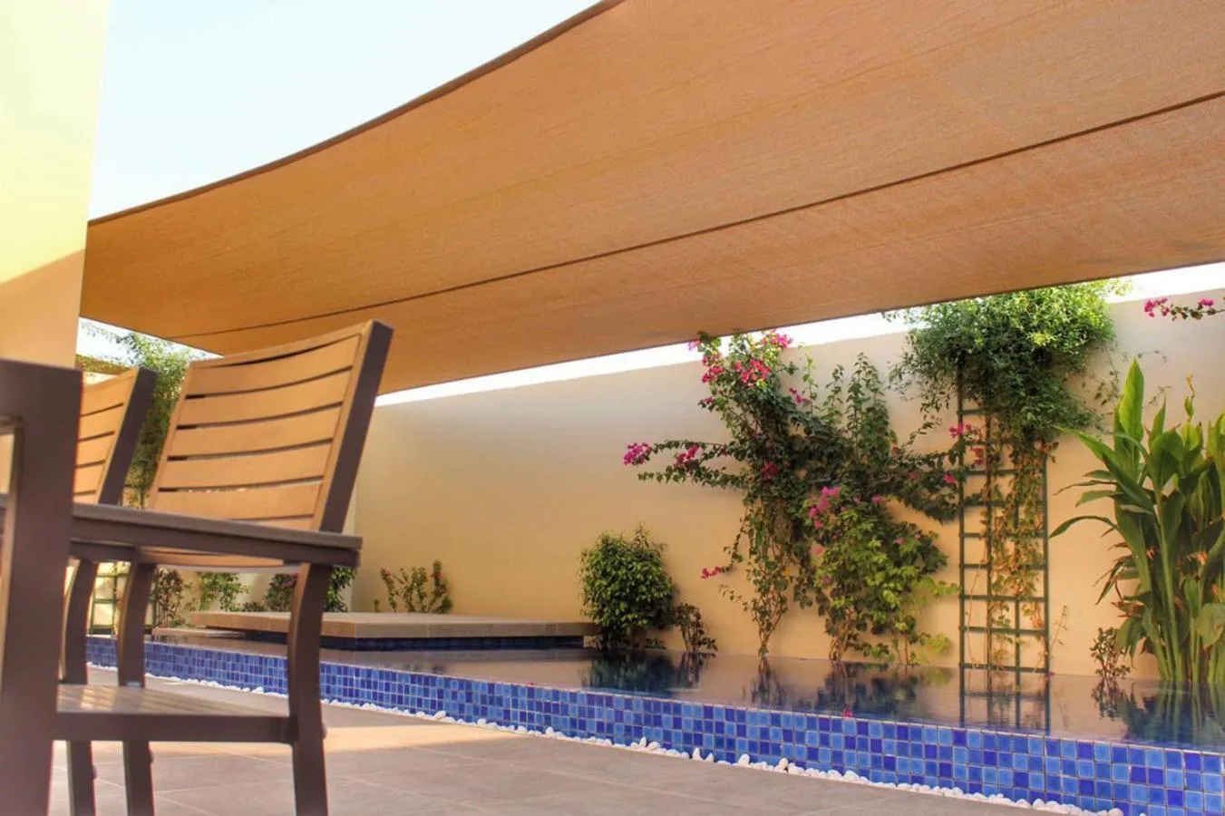 Patio in Jaw Resort & Spa