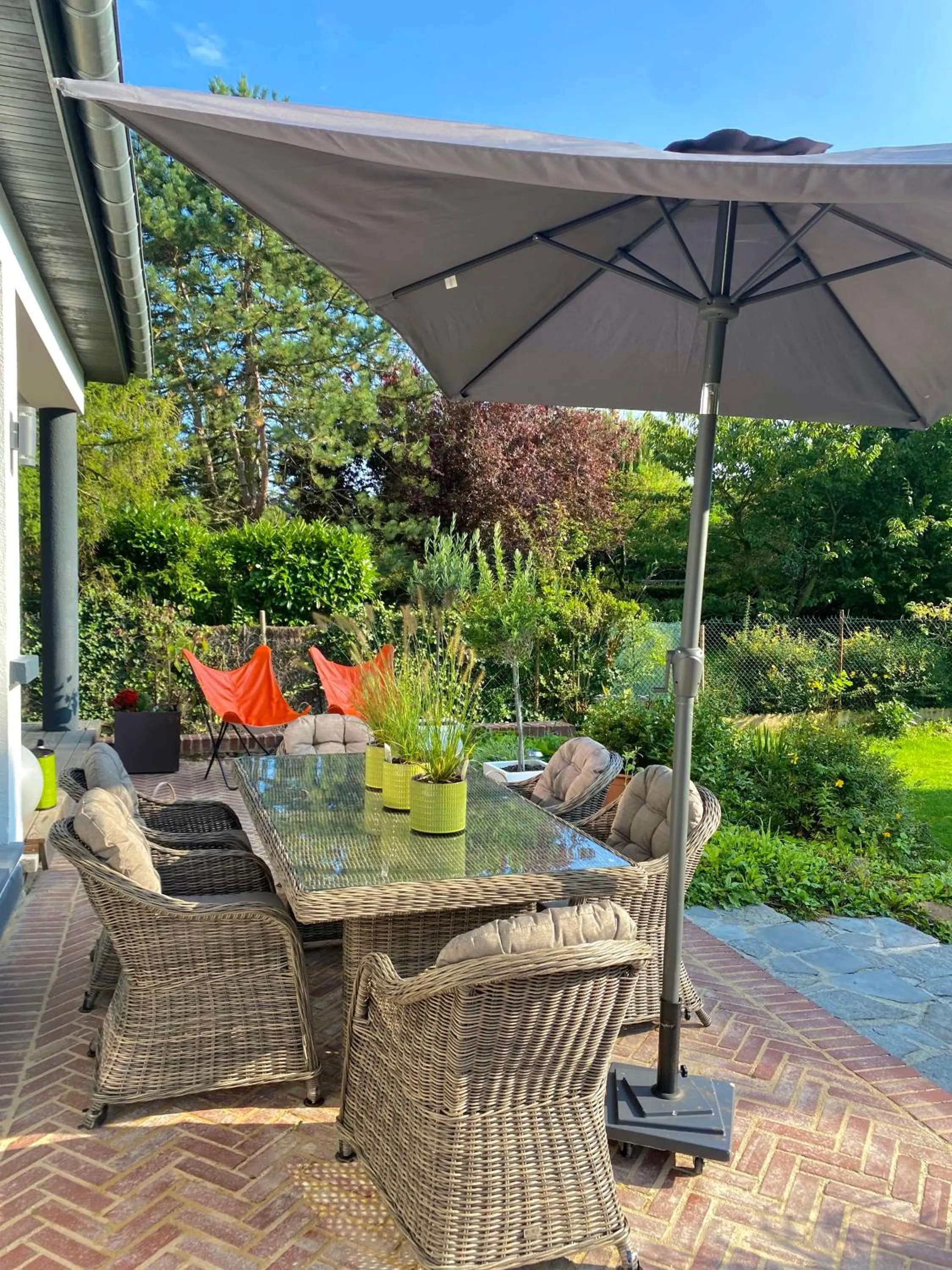 Patio in La Demeure Marcquoise