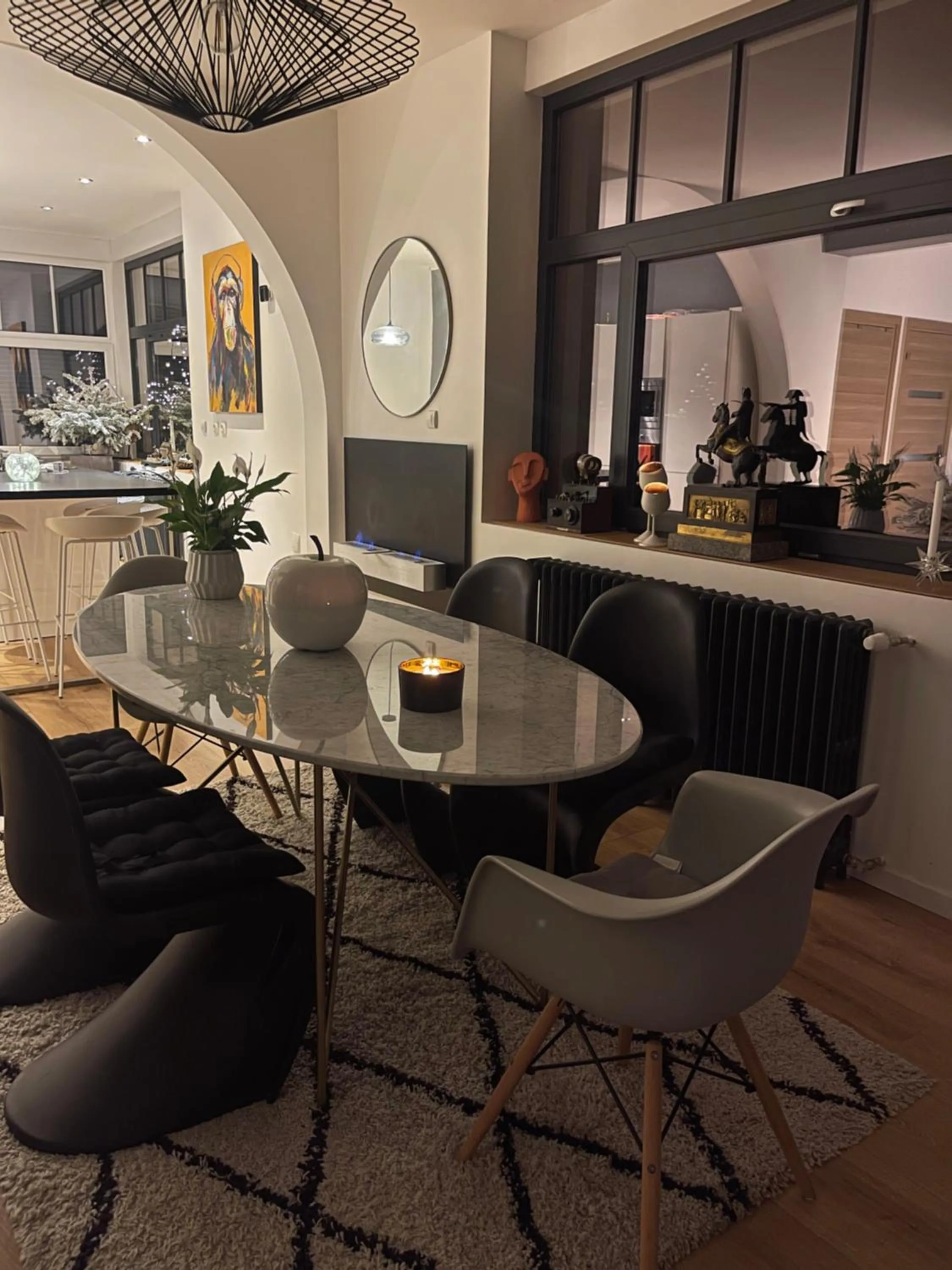 Decorative detail in La Demeure Marcquoise