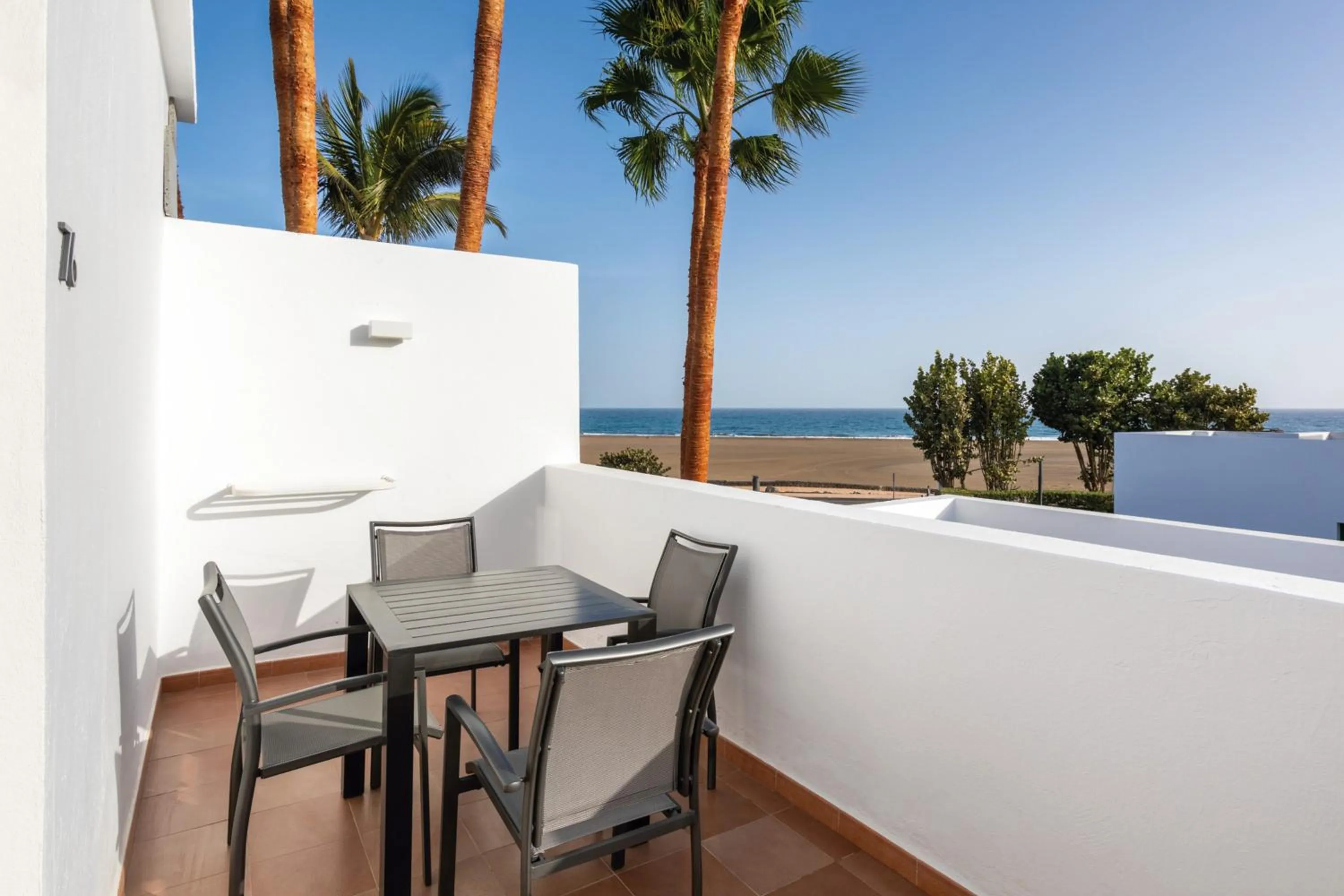 Balcony/Terrace in Hotel Riu Paraiso Lanzarote - All Inclusive