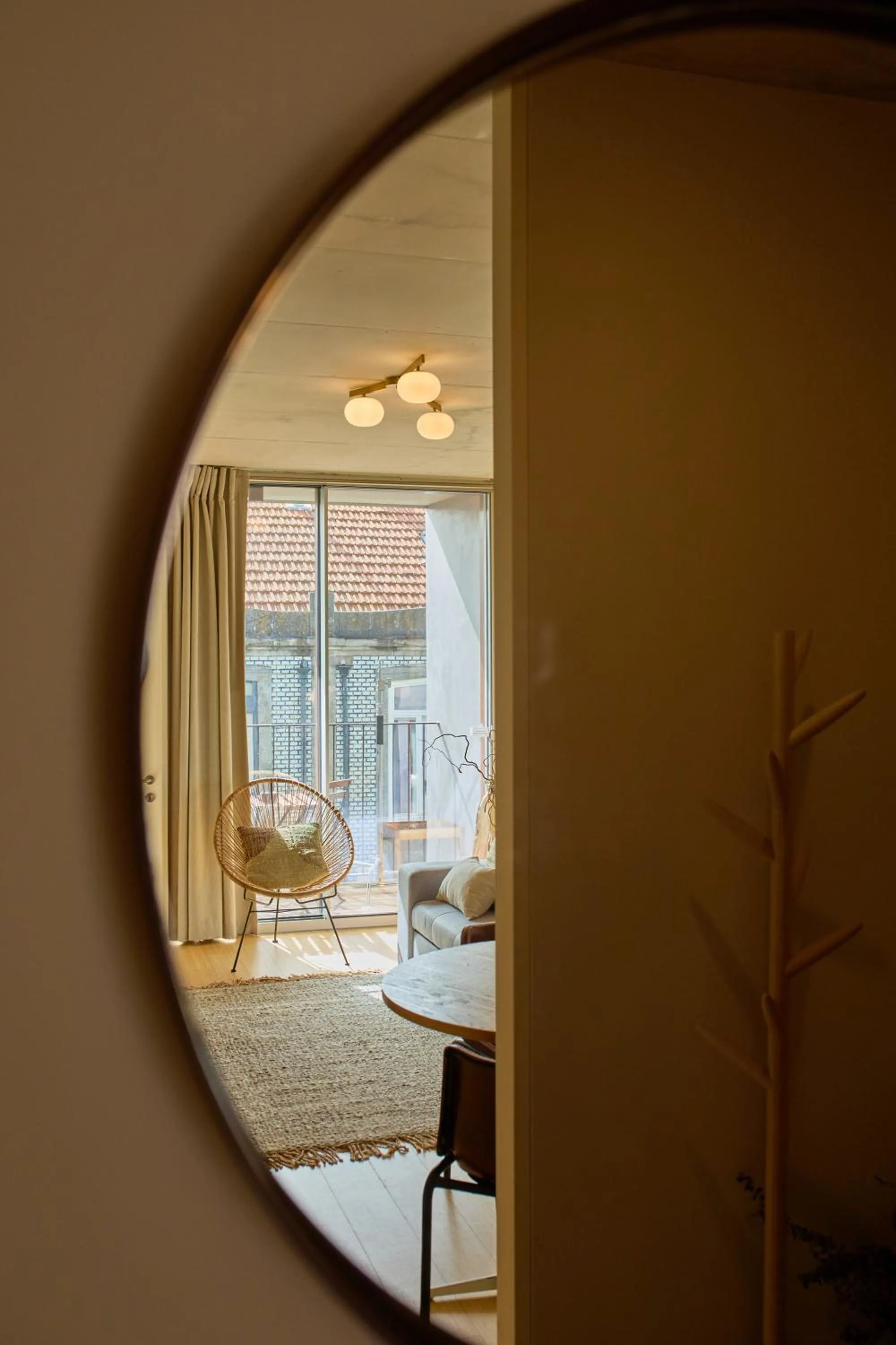 Living room, Bed in Oporto Maison Anselmo