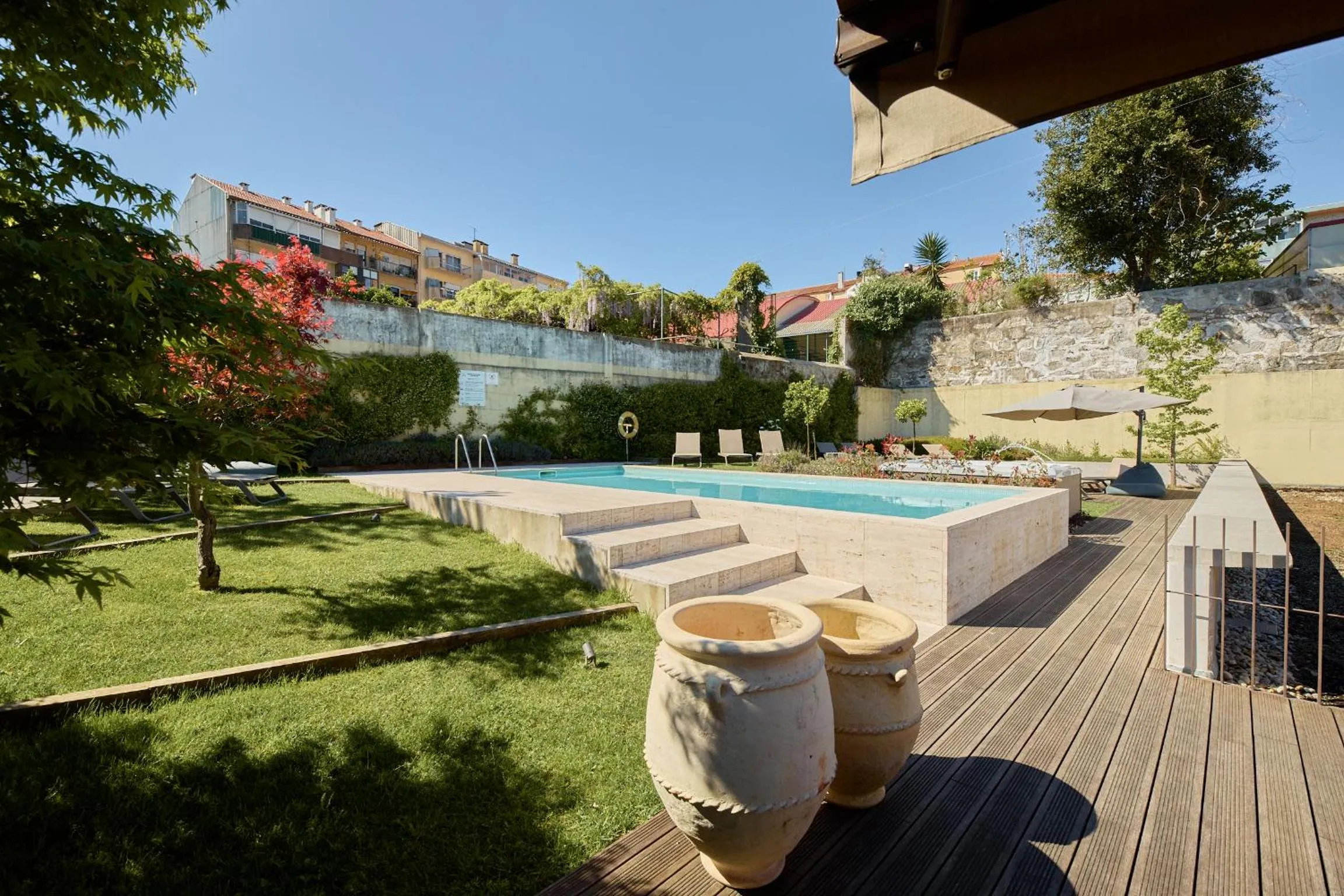 Garden in Oporto Maison Anselmo