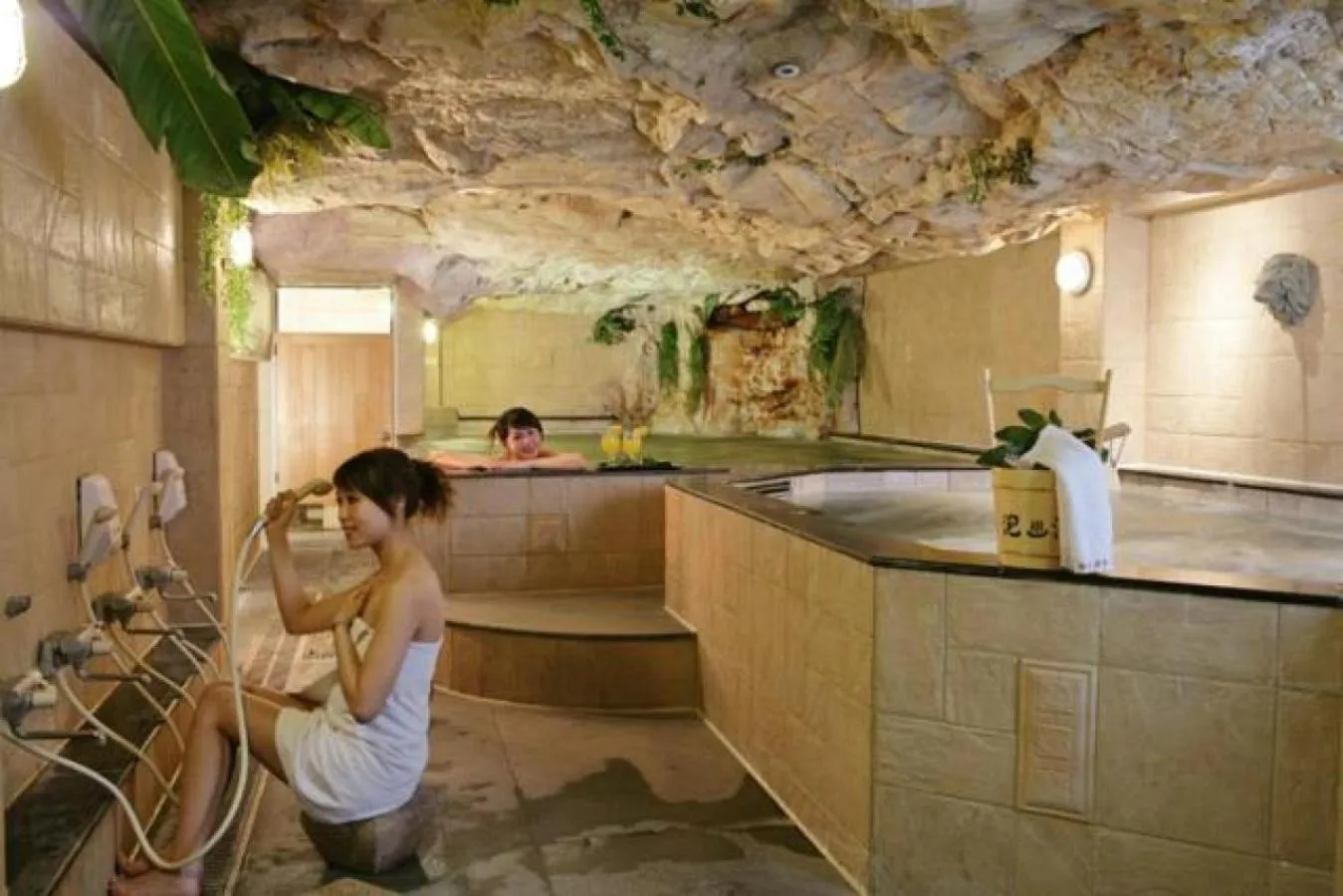 Hot Spring Bath in Baron's Hot Spring Hotel