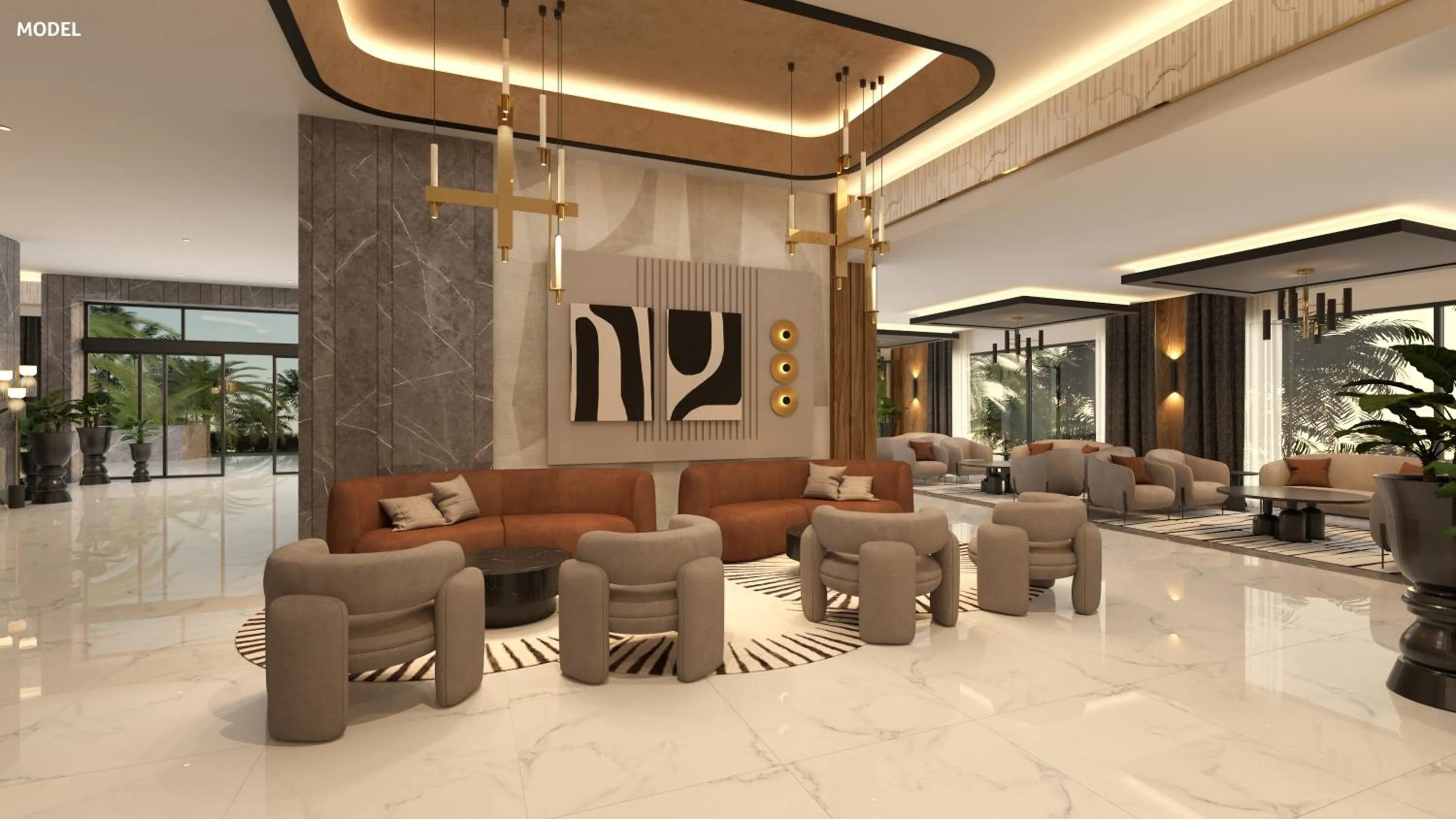 Lobby or reception in Hotel Riu Palace Nautilus - Adults Only