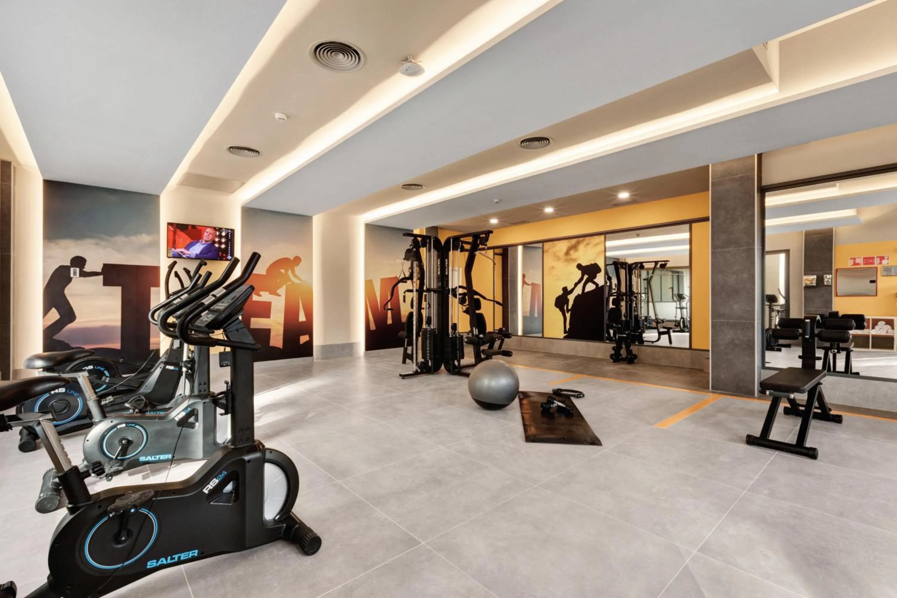 Fitness centre/facilities in Hotel Riu Playa Park - 0'0 All Inclusive