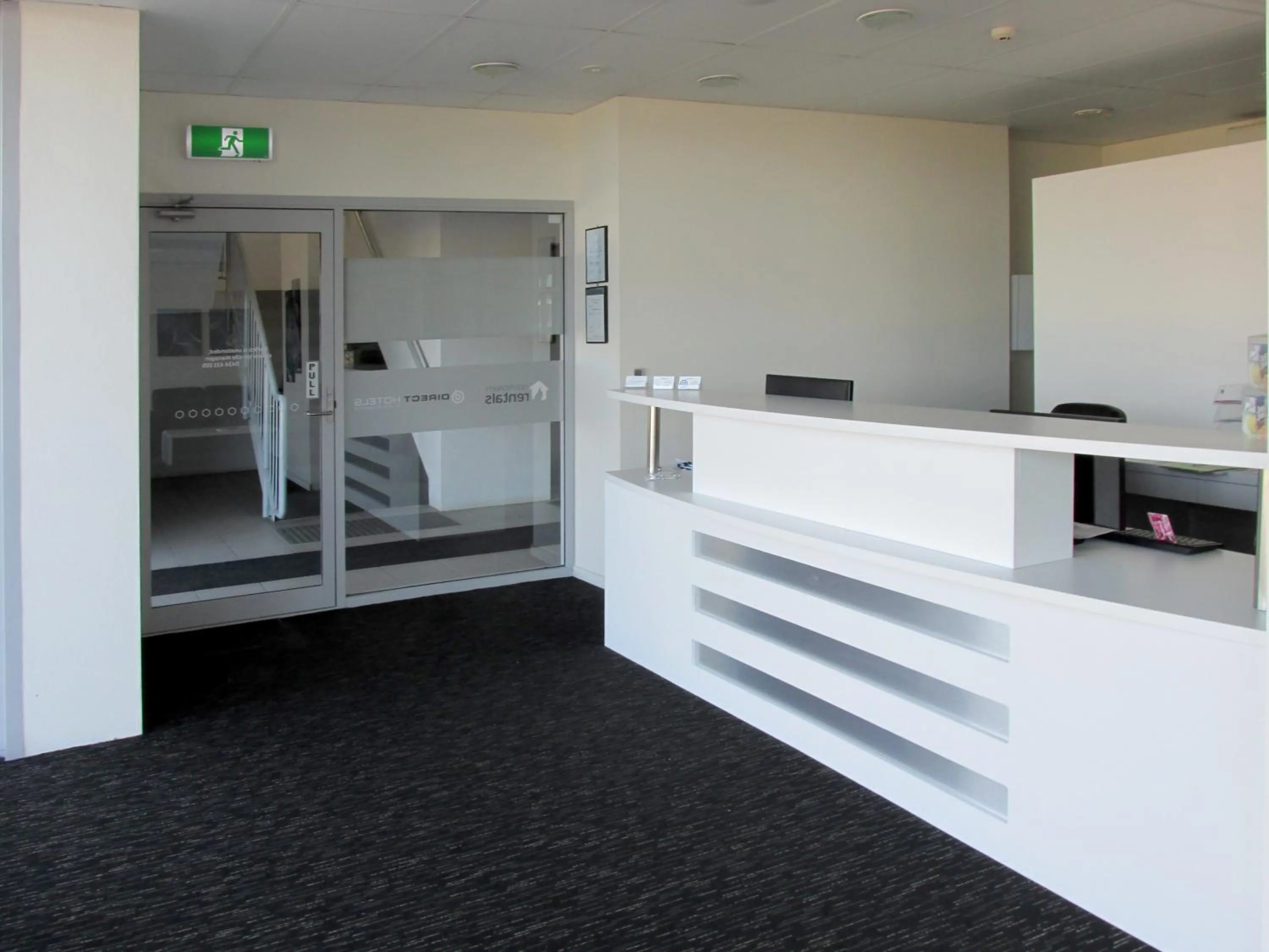 Lobby or reception in Monterey Apartments Moranbah