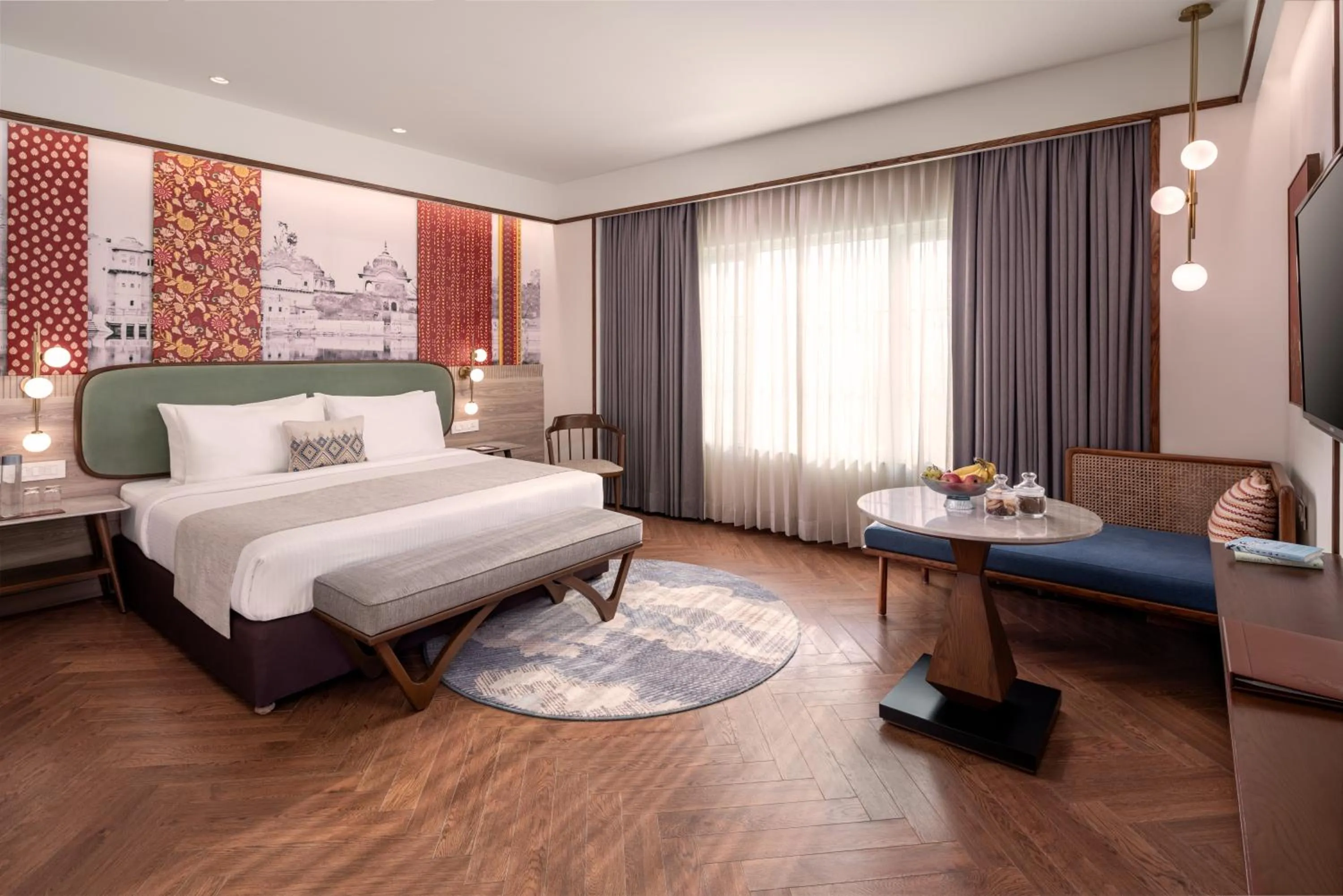 Bed in Nidhivan Sarovar Portico Vrindavan