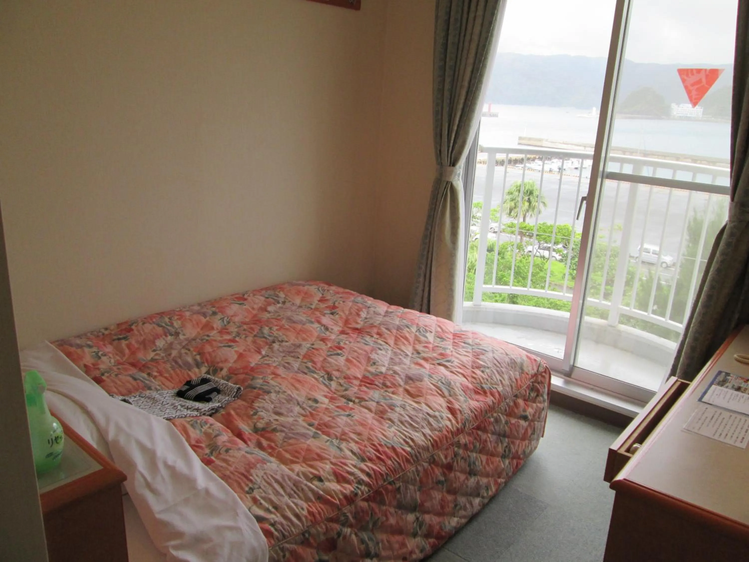 Bed in Hotel Big Marine Amami