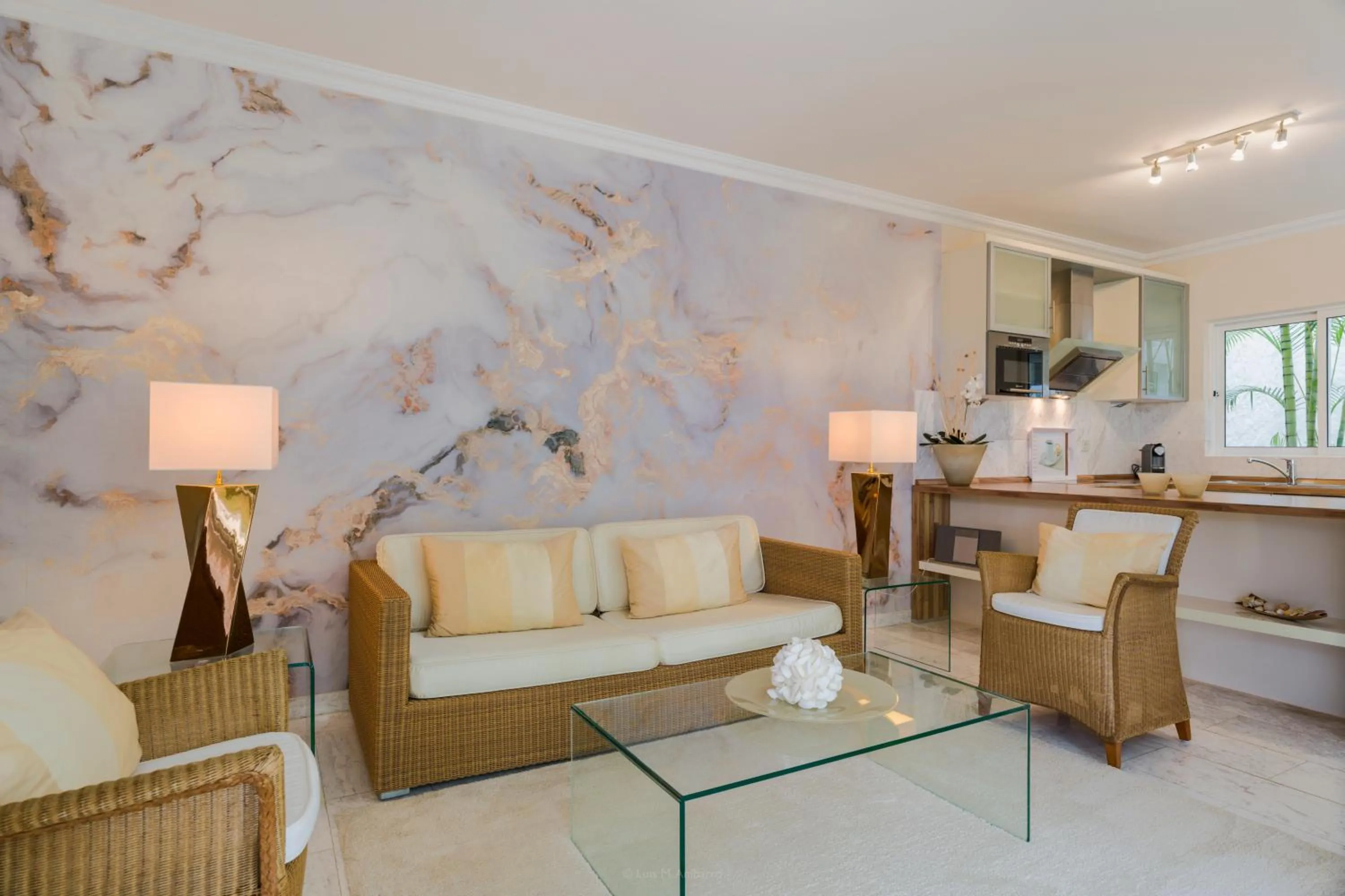 Living room in Jardin de la Paz