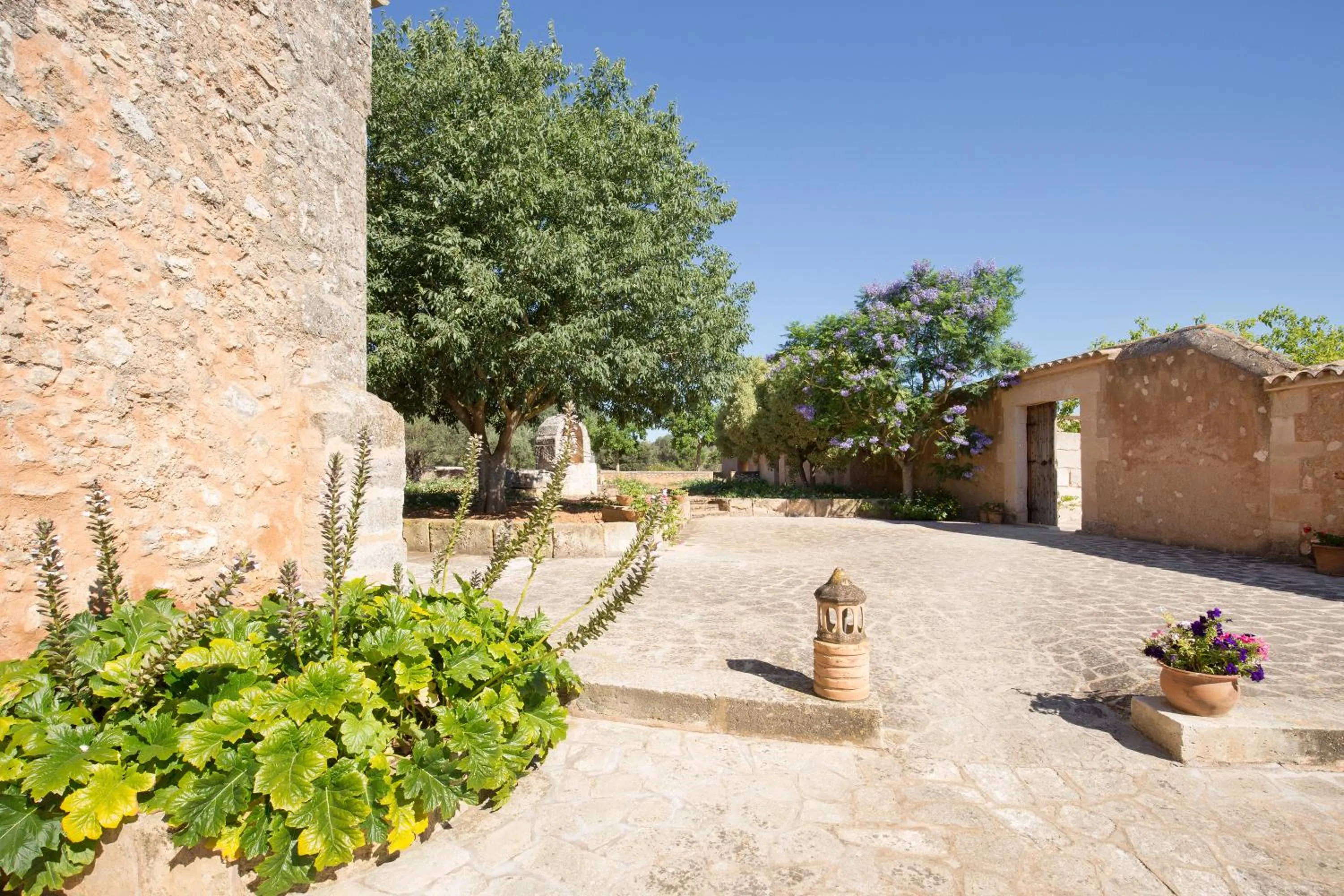 Patio in Hotel Son Cosmet