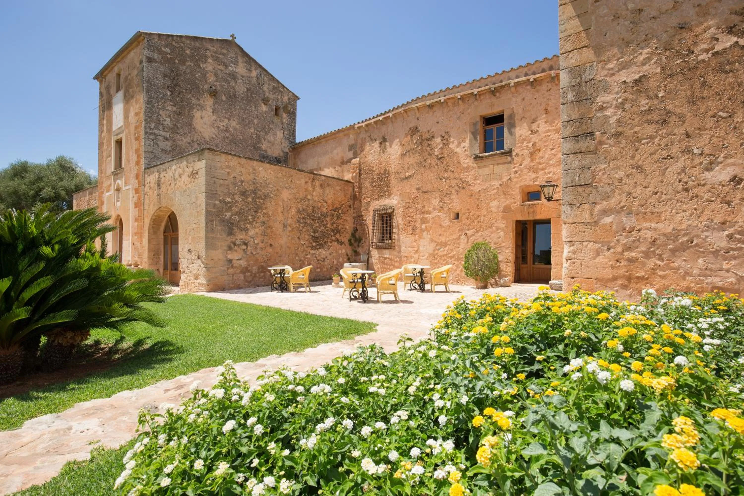 Patio in Hotel Son Cosmet