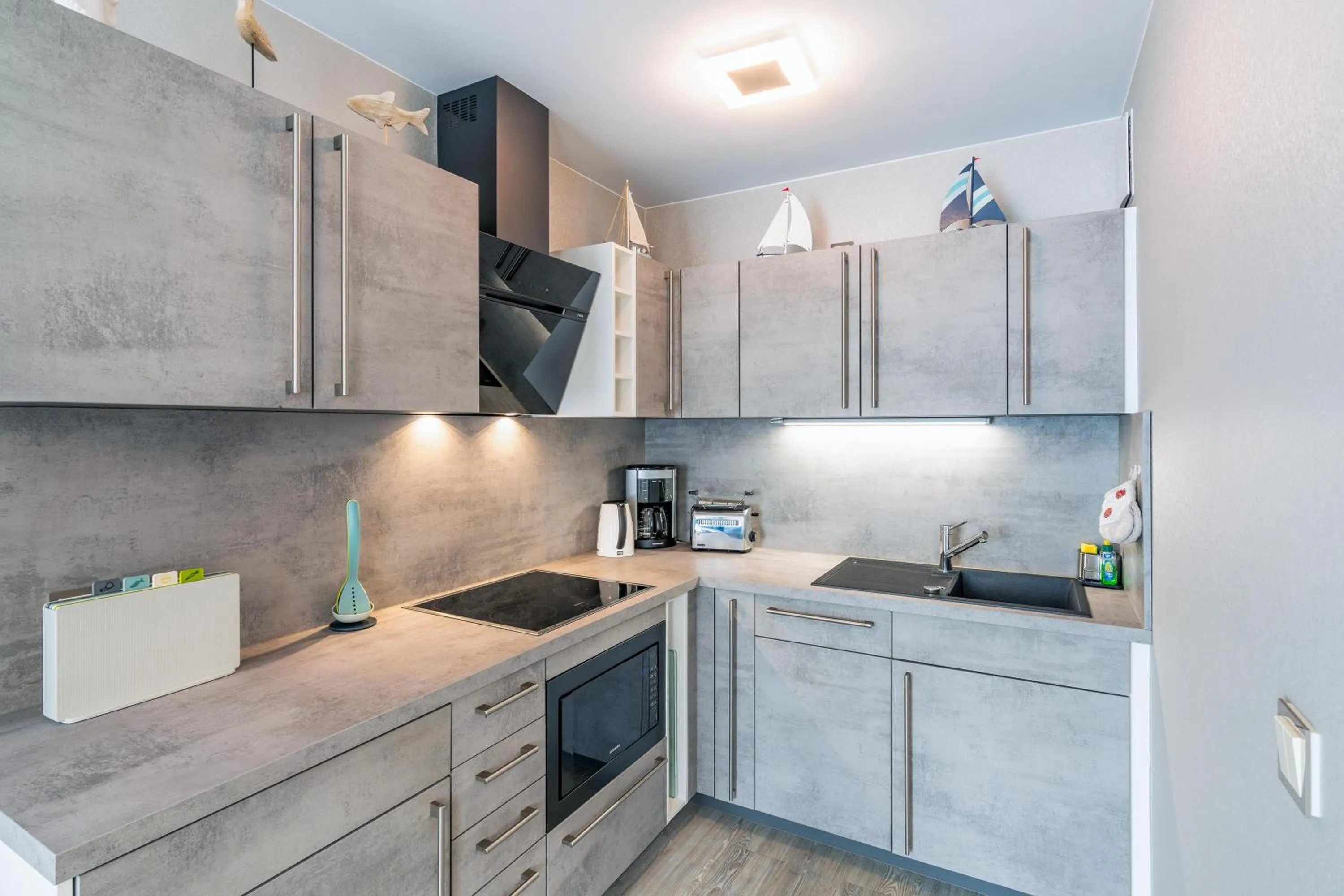 kitchen in SEETELHOTEL Ostseeresidenz Bansin