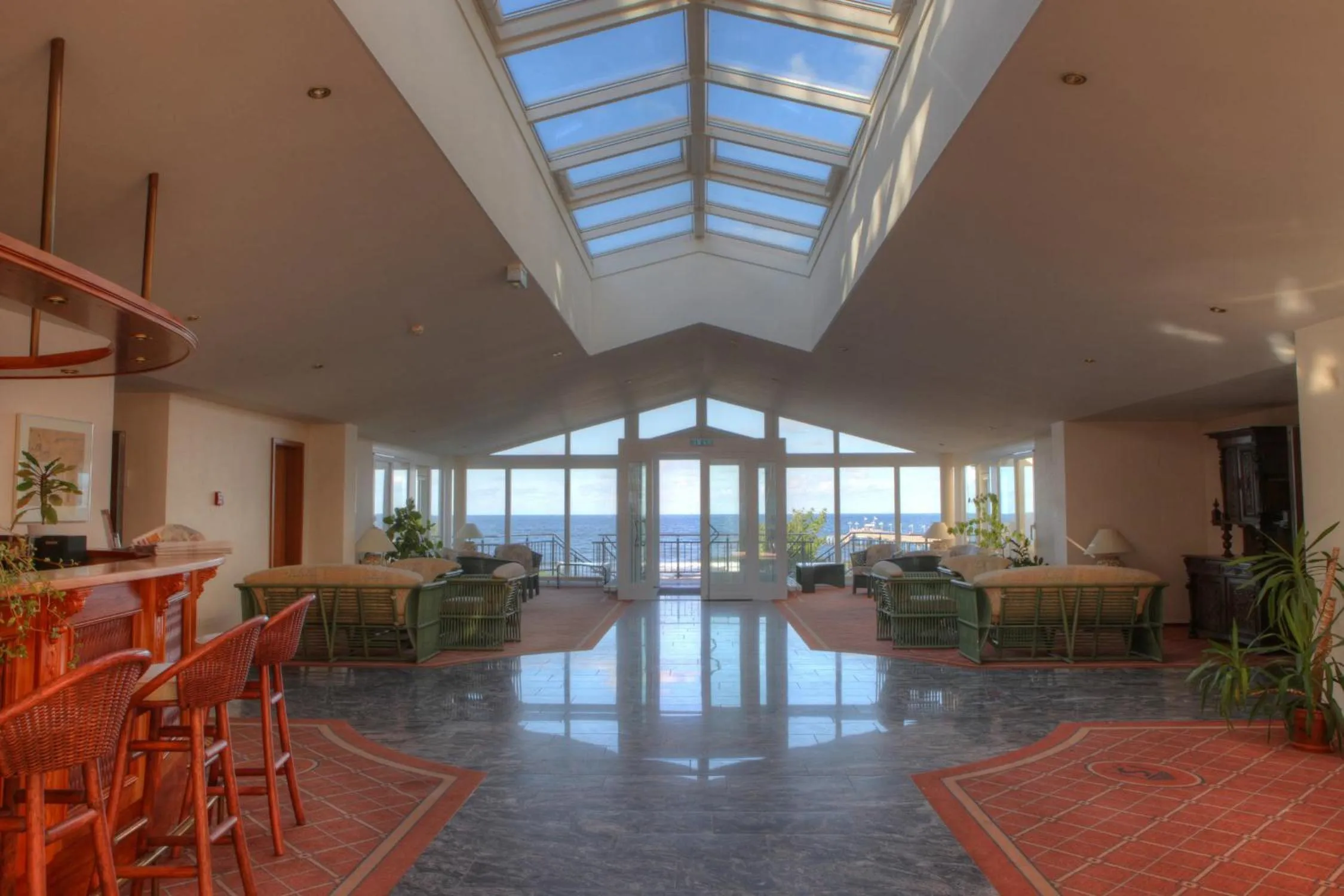 Lobby or reception in SEETELHOTEL Ostseeresidenz Bansin